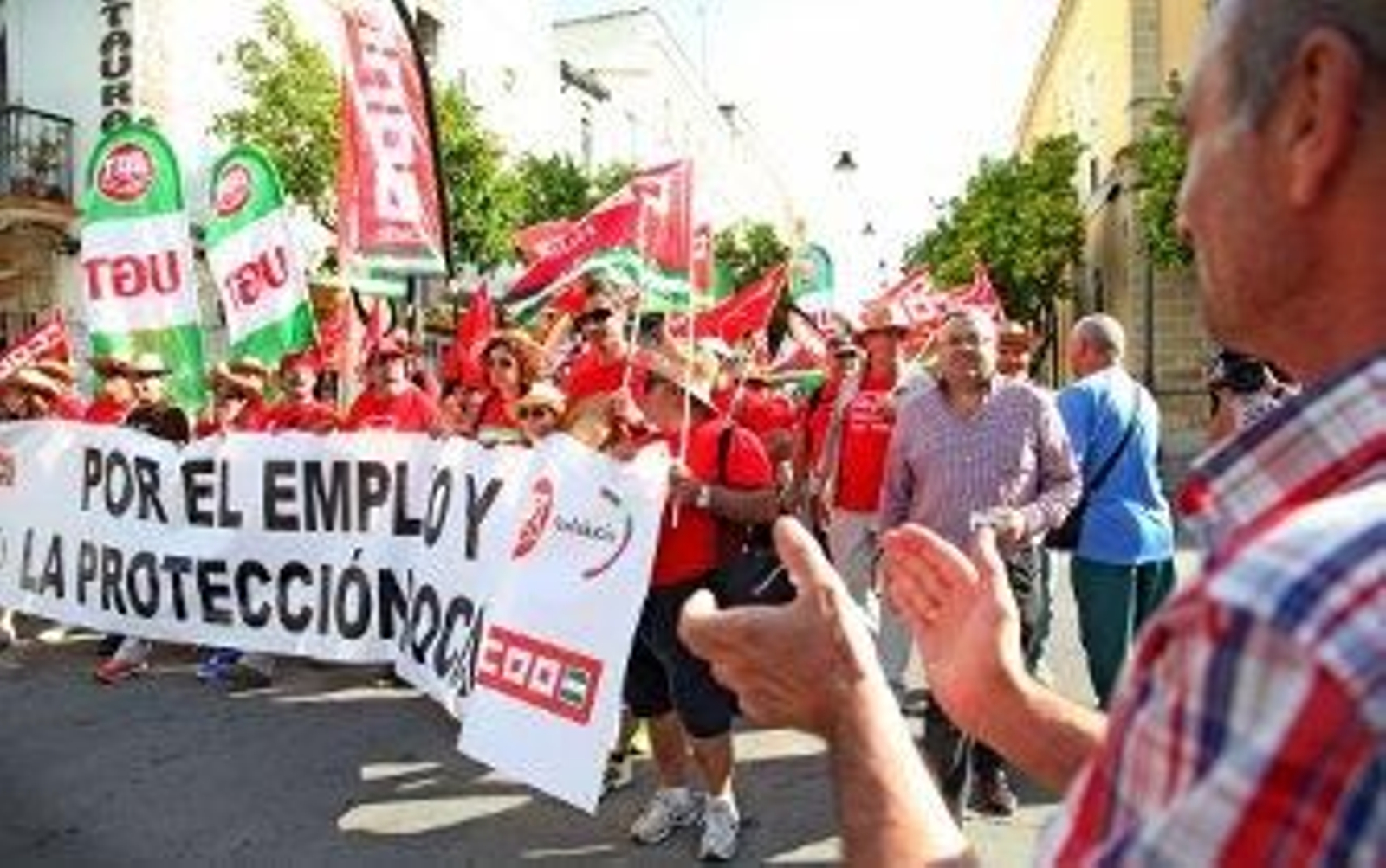 El paro elige a la Bahía para la marcha por el empleo