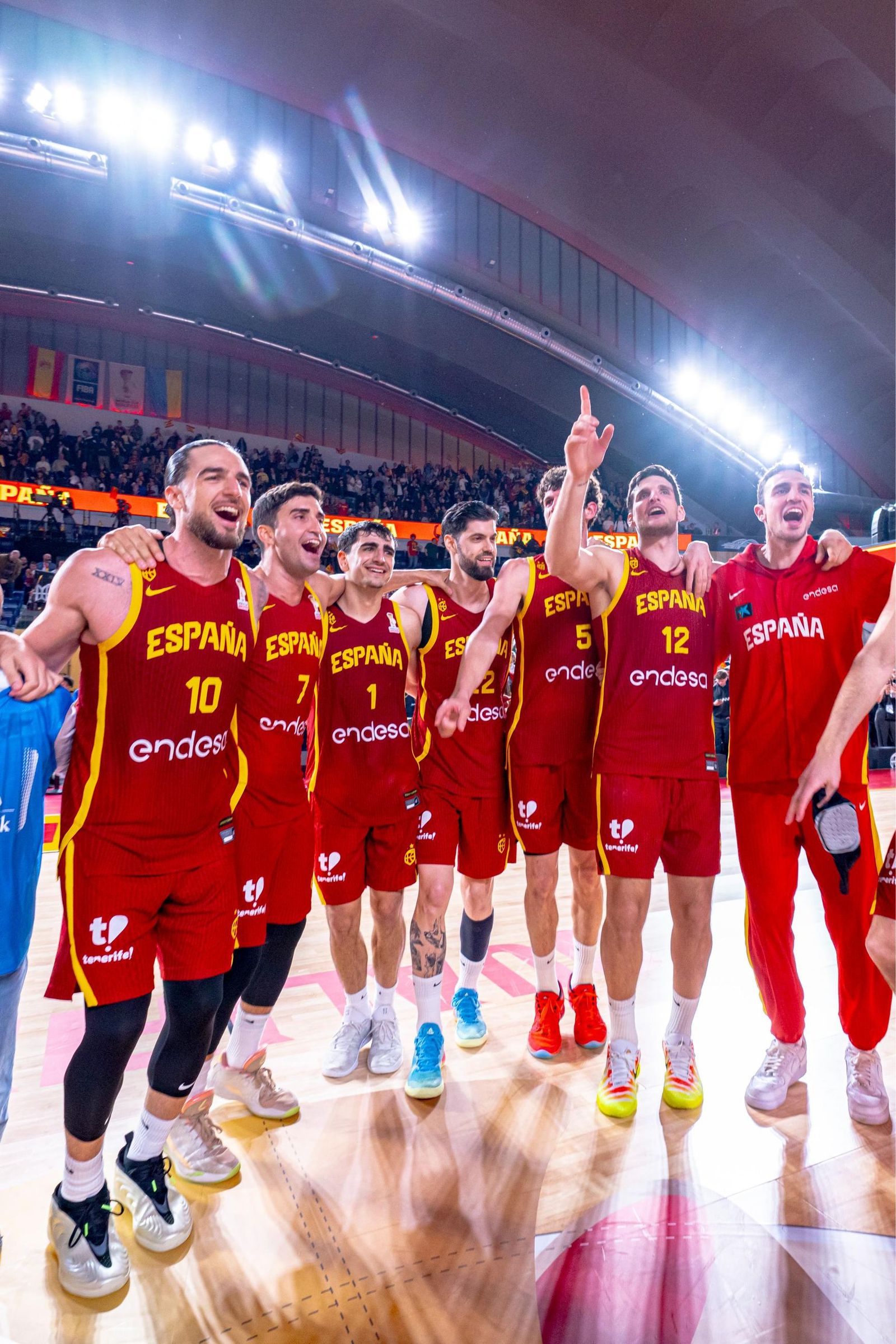 Las mejores fotos del España-Ucrania de baloncesto