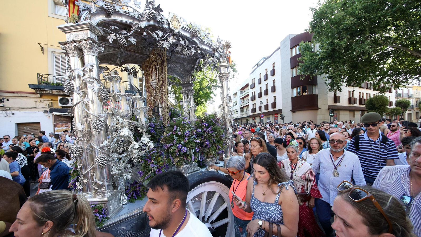 Vuelta a Jerez de la hermandad del Rocío