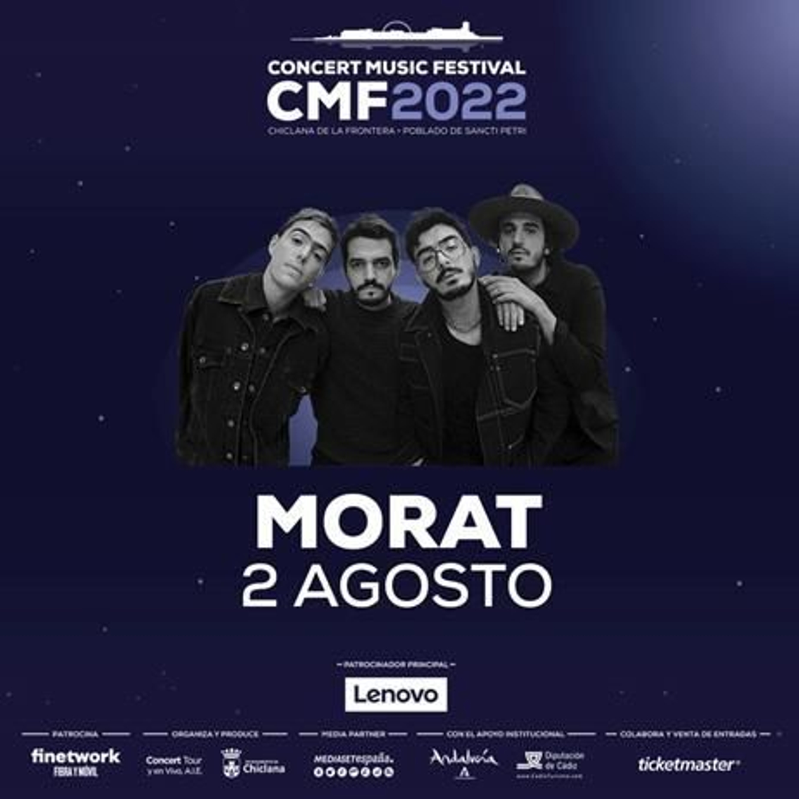 Morat se suma a la V edición de Concert Music Festival