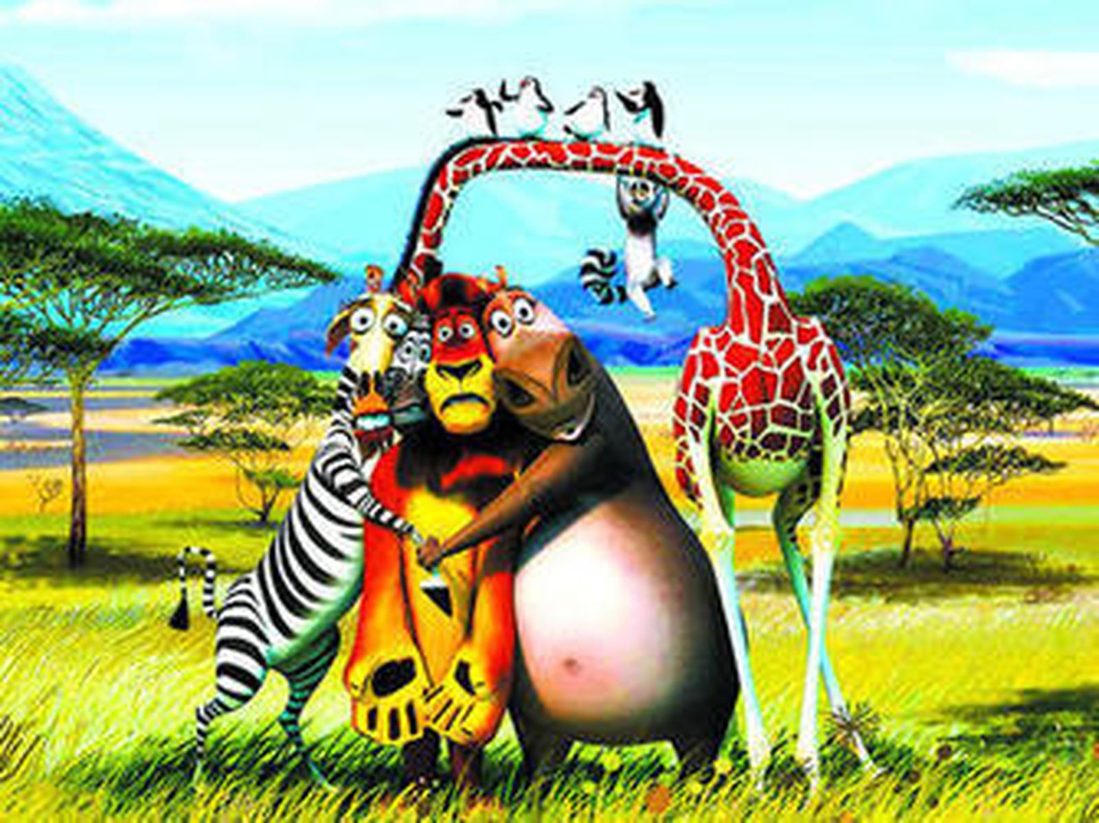 Los animales de 'Madagascar' se unen al circo en su tercera entrega