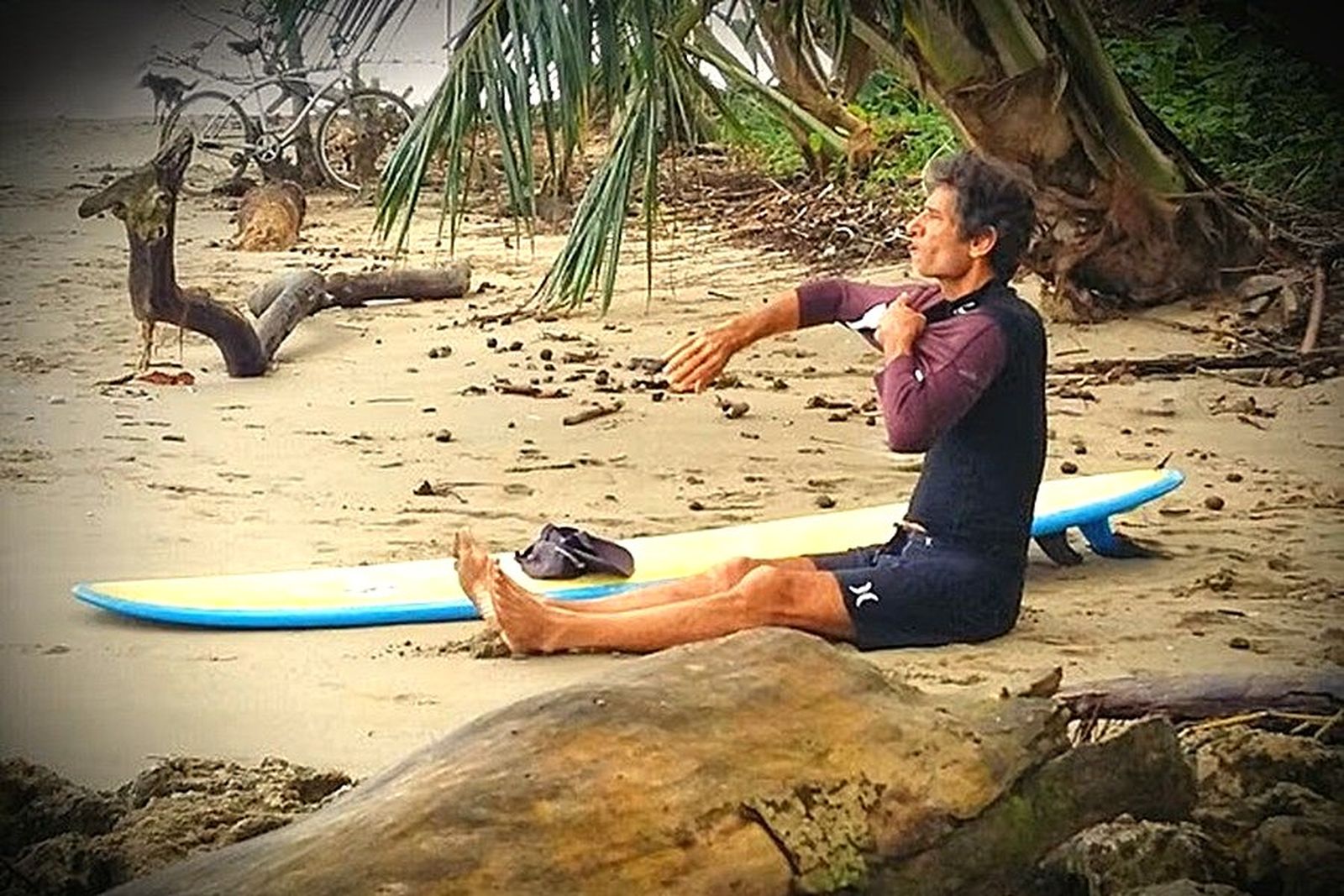 Kurt Van Dyke en un reciente reportaje sobre su trayectoria deportiva