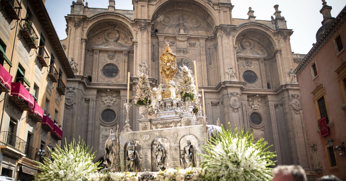 Procesión del Corpus Christi de Granada 2026: Horario e itinerario