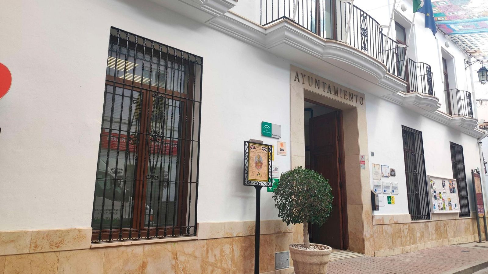 Fachada del Ayuntamiento de Cártama
