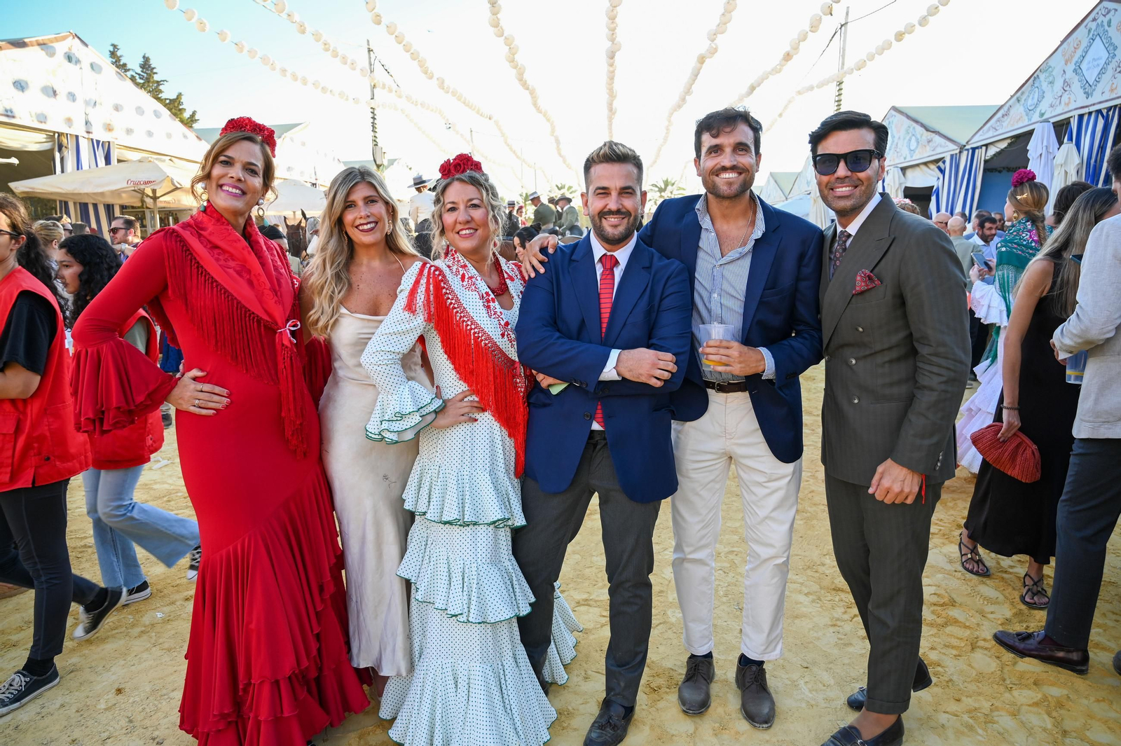 Imágenes del ambiente nocturno del 11 de octubre en la Feria del Caballo 2025