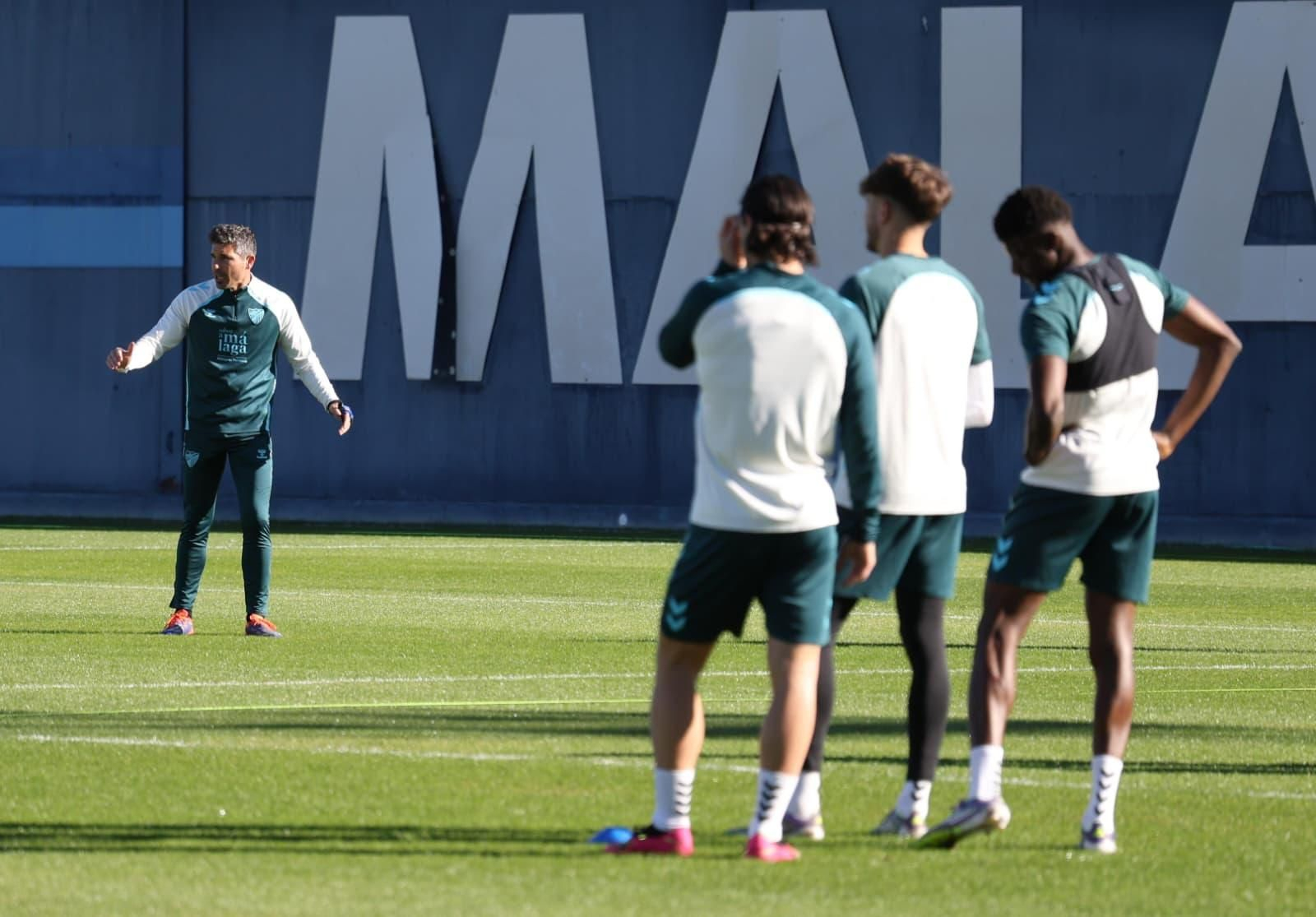 Juan Carlos Andrés ya ejerce como mano derecha de Funes en el Málaga CF