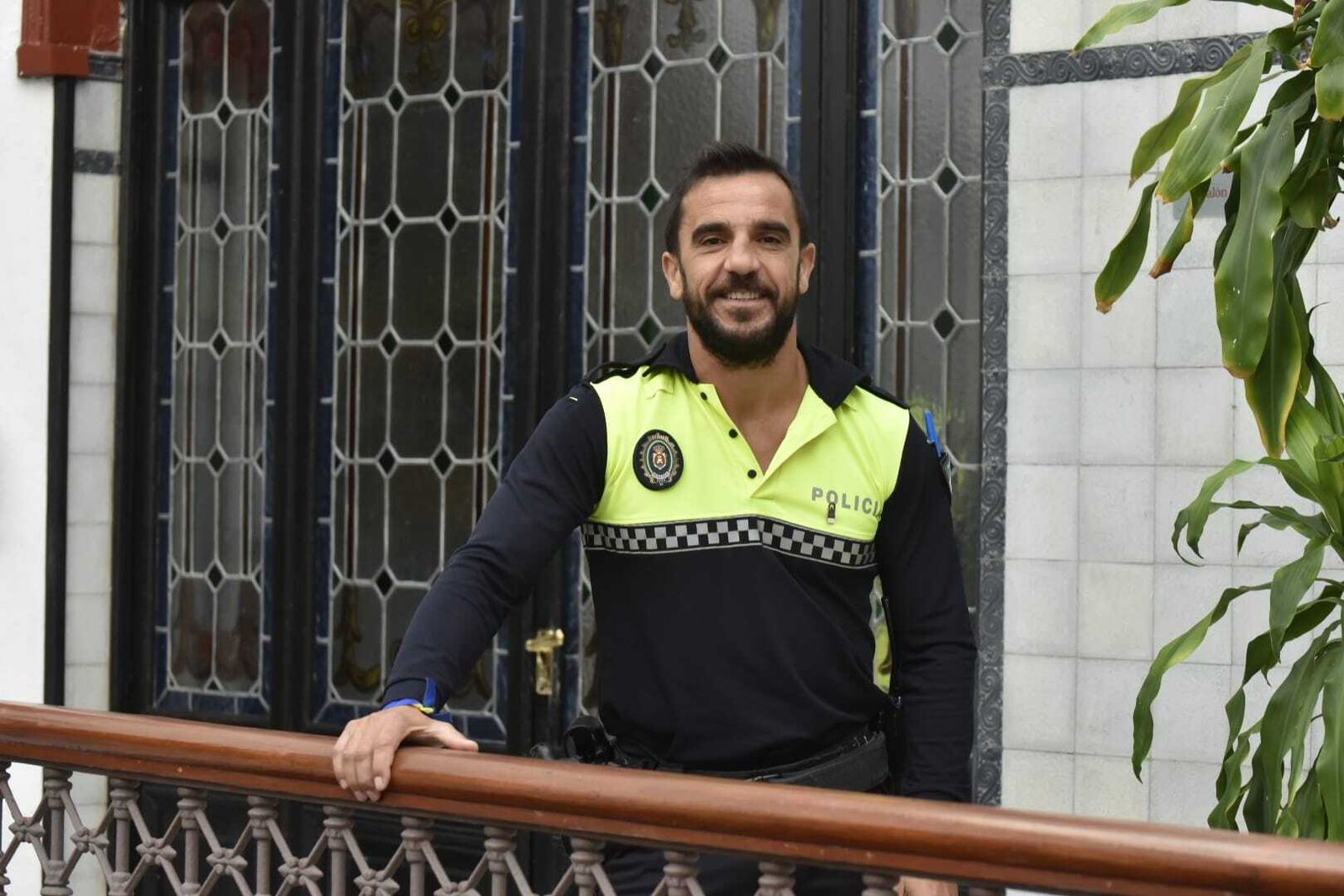 Cándido Rivera, este miércoles en el Ayuntamiento de Algeciras.