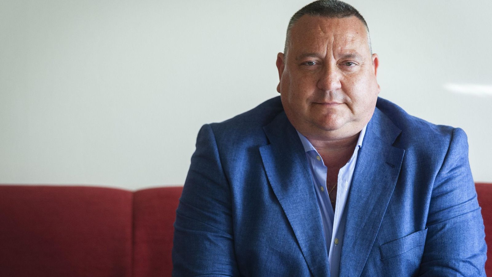 José Manuel Fedriani, momentos antes de la entrevista.