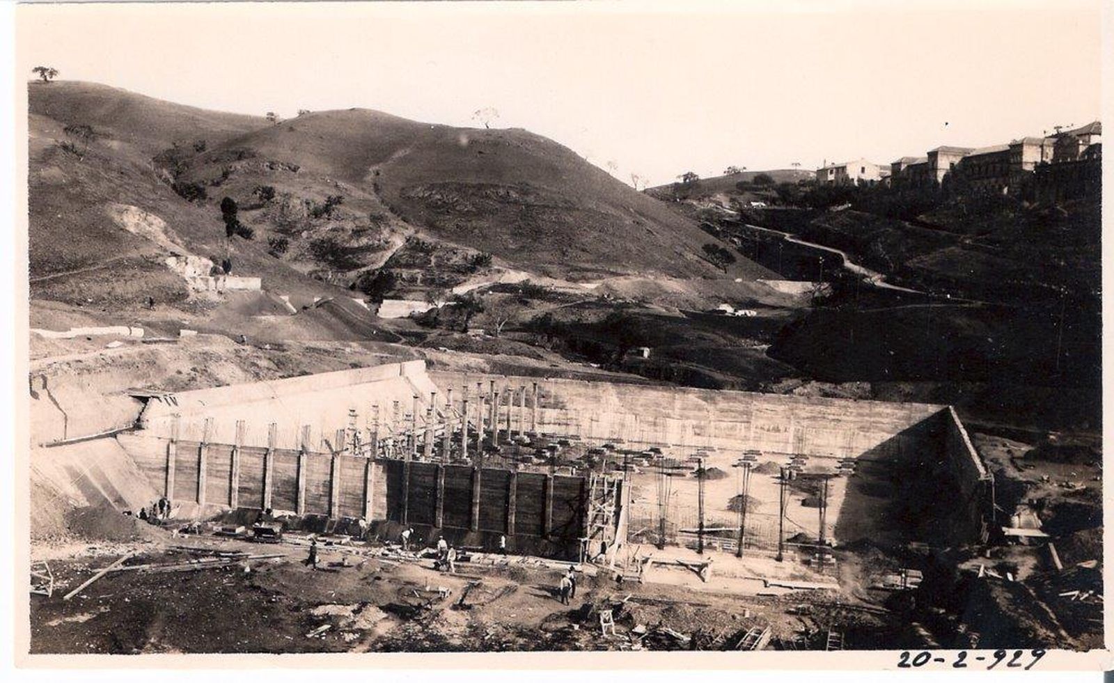 Así es el depósito de agua de Olletas, en Málaga, construido en 1930