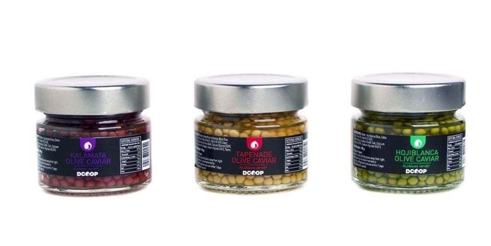 Los envases del producto.