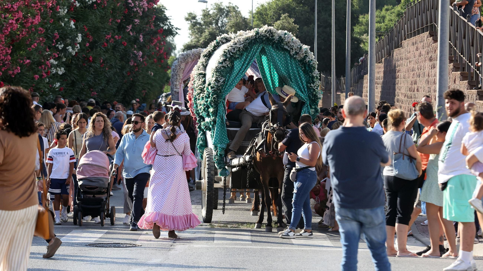 Vuelta a Jerez de la hermandad del Rocío