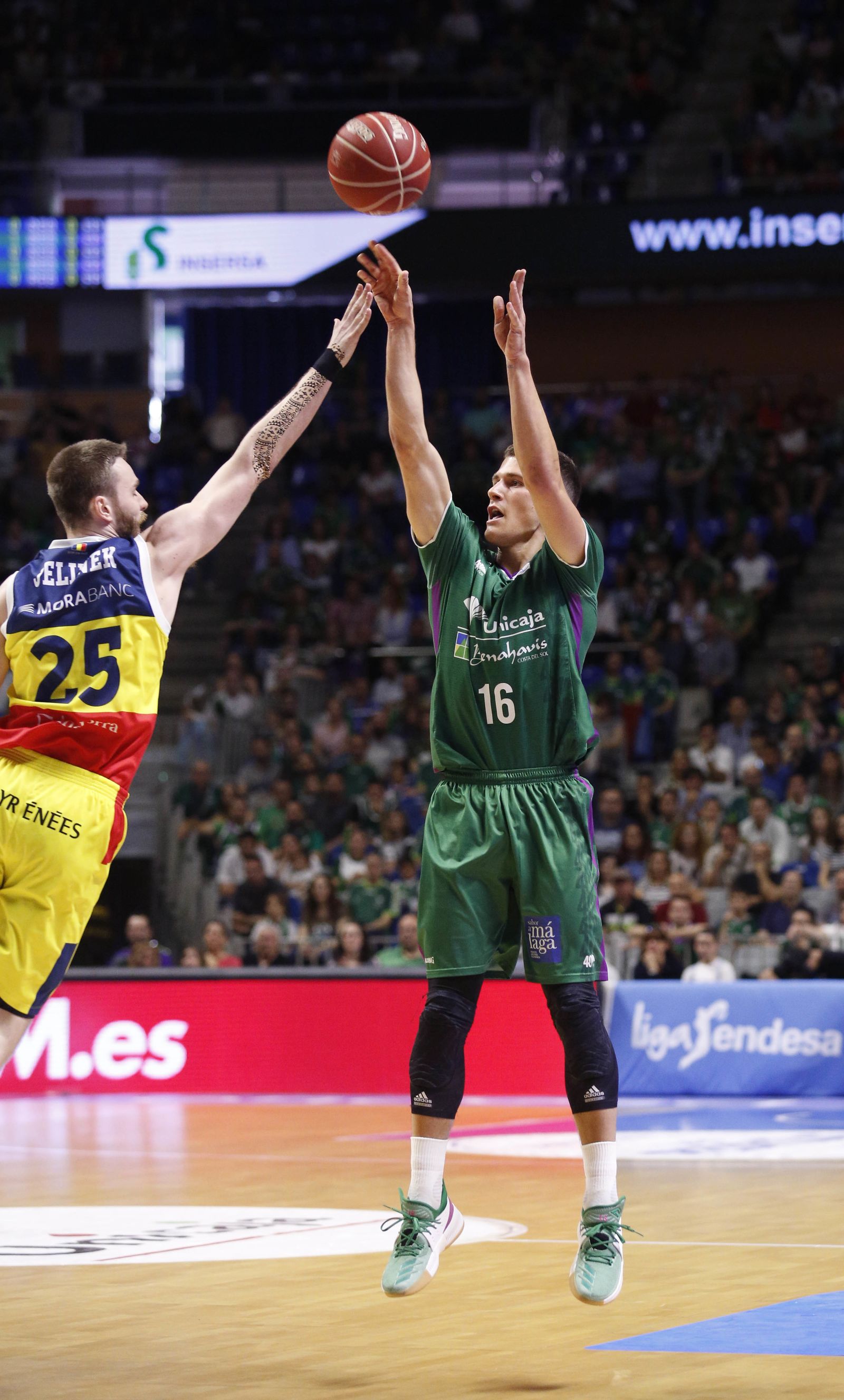 Las imágenes del Unicaja-Andorra