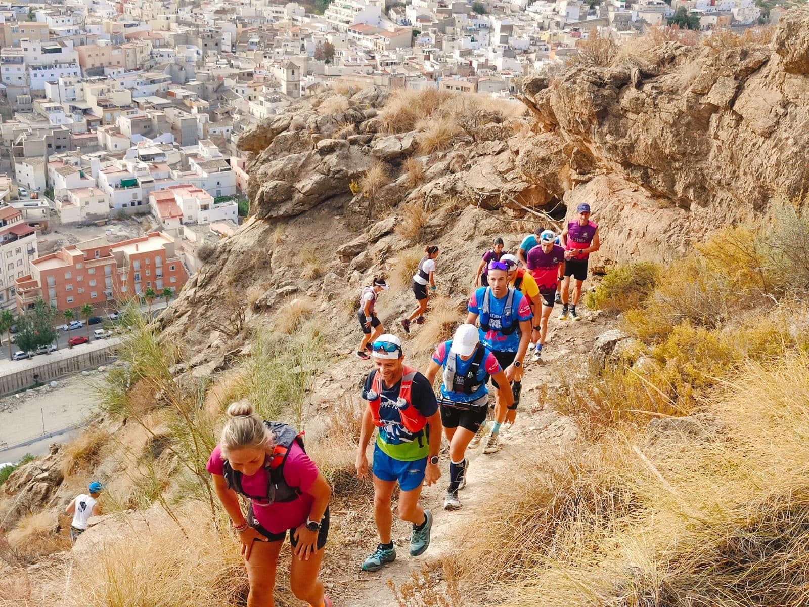 El área montañosa del municipio de Macael es ideal para los deportistas de CxM