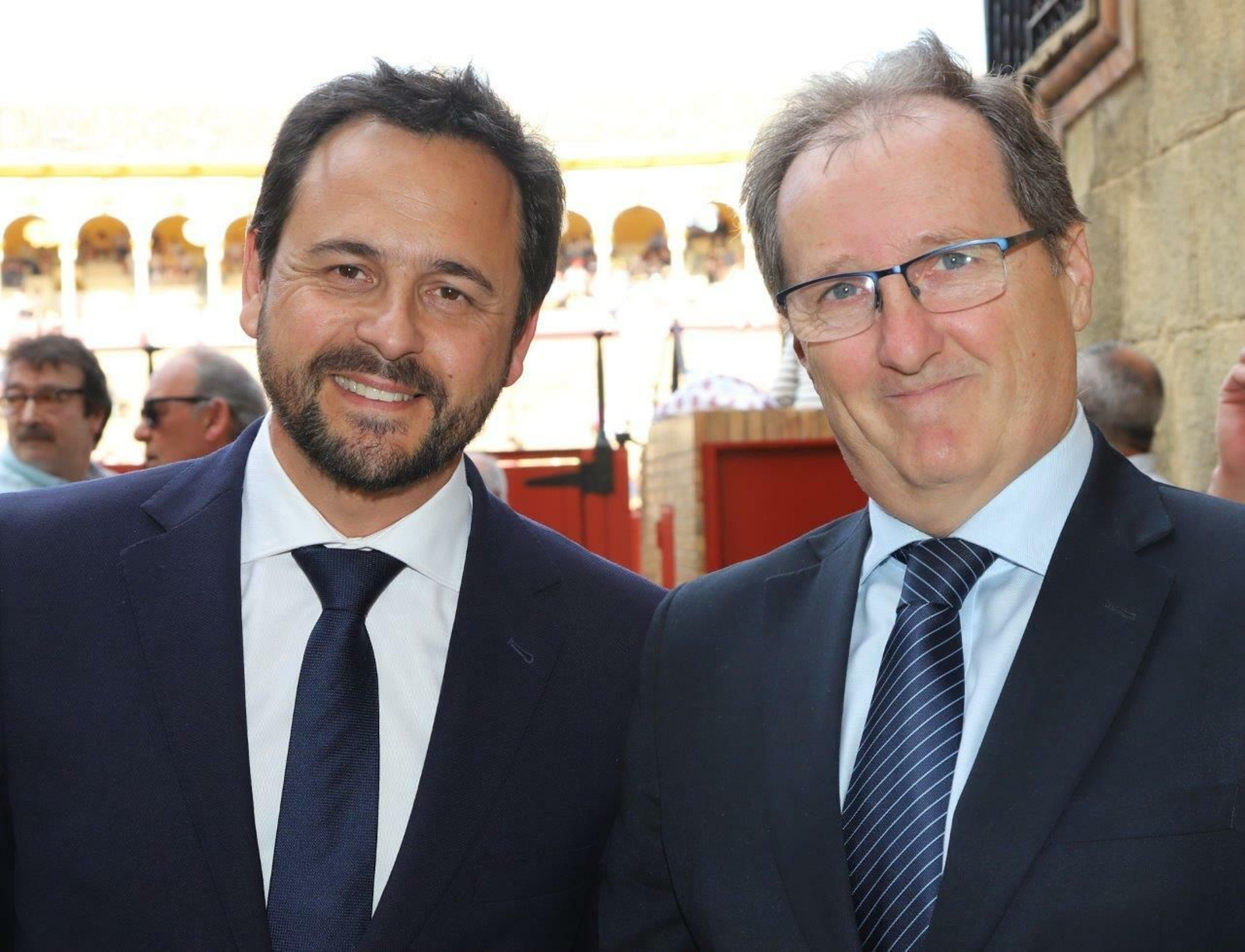 Javier Loscertales y Luis Fernández Palacios