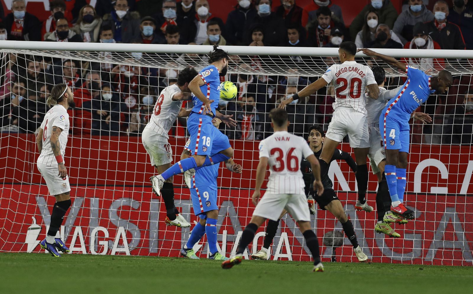 Las imágenes del Sevilla fc-Atlético de Madrid