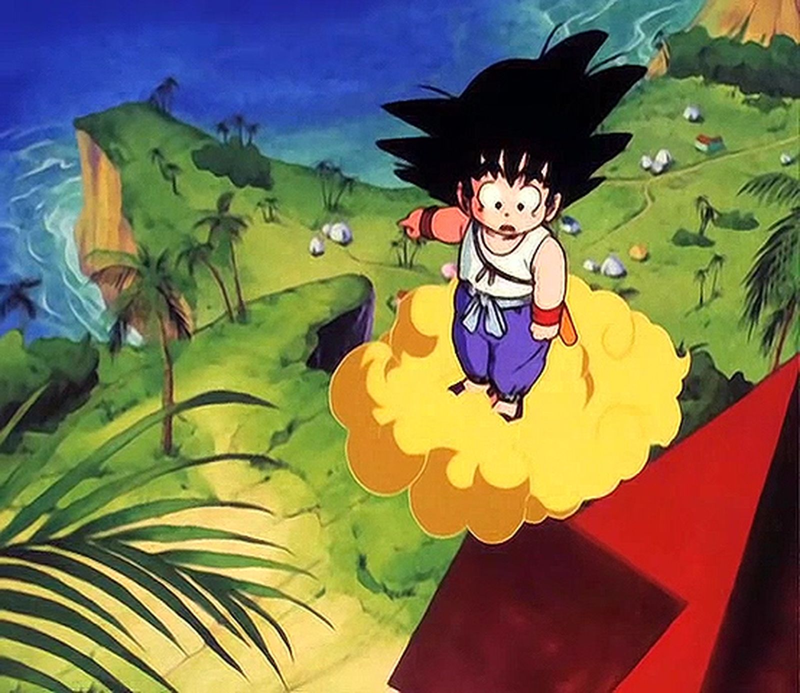 Son Goku en  'Bola de Dragón', en uno de los episodios estrenados en 1986