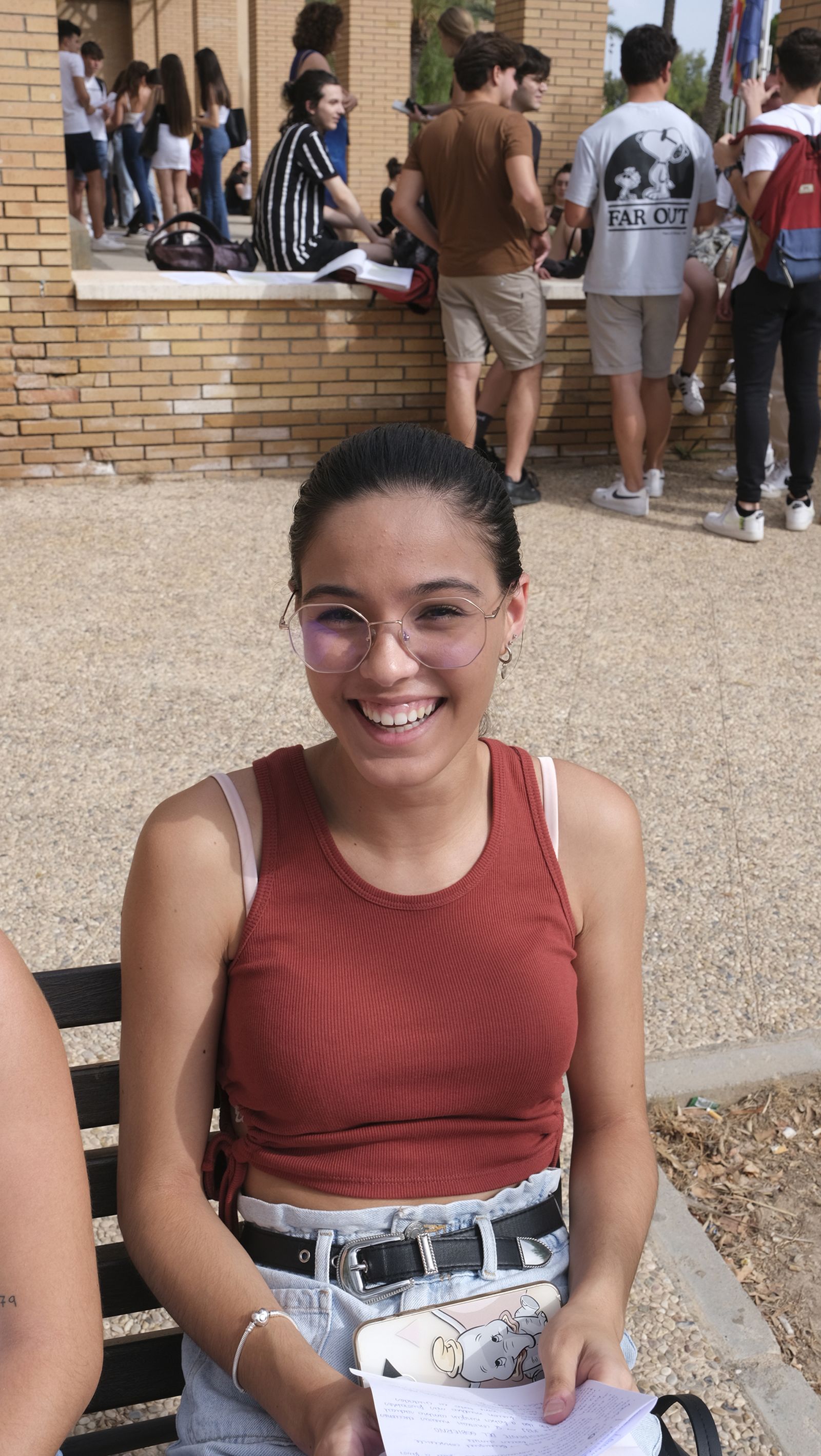 Imágenes de las pruebas de acceso de la PEvAU en la Universidad de Almería