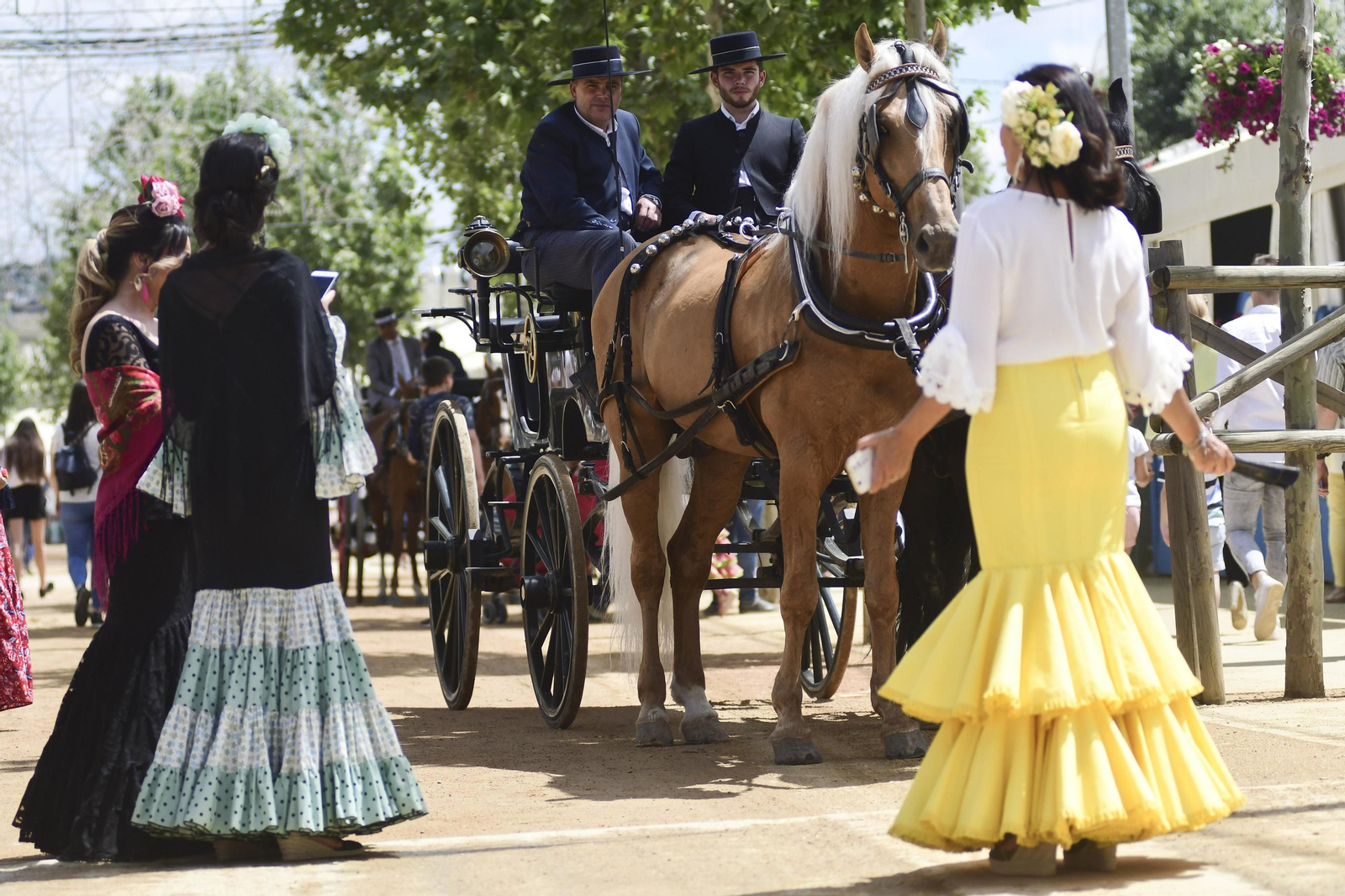 Las imágenes del sábado de Feria