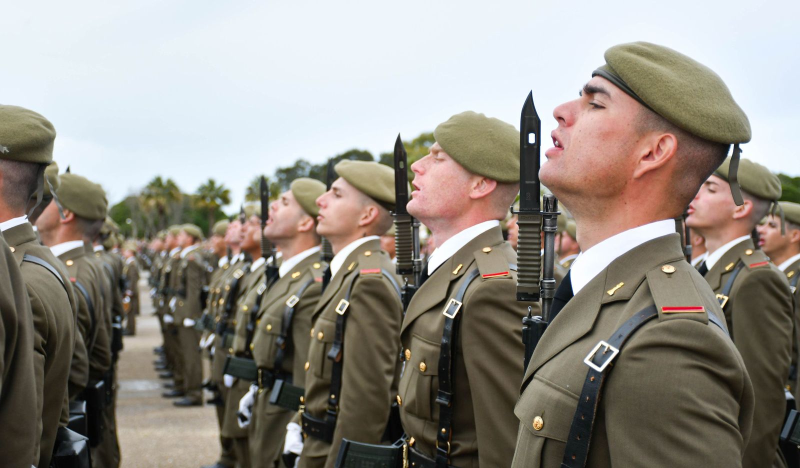 Jura de bandera en el CEFOT-2 de San Fernando: las imágenes