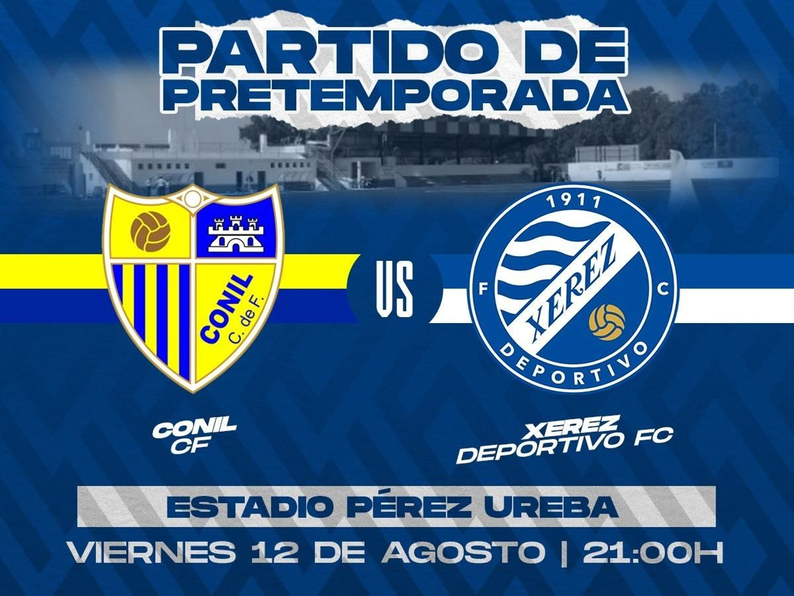 El equipo de Pérez Herrera jugará el 12 de agosto en Conil. El equipo de Pérez Herrera jugará el 12 de agosto en Conil.