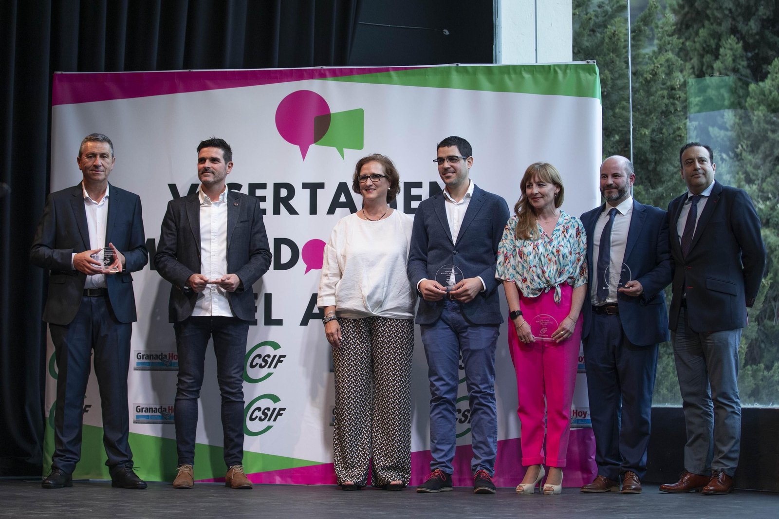 El V Certamen del Empleado Público del año en Granada, en imágenes