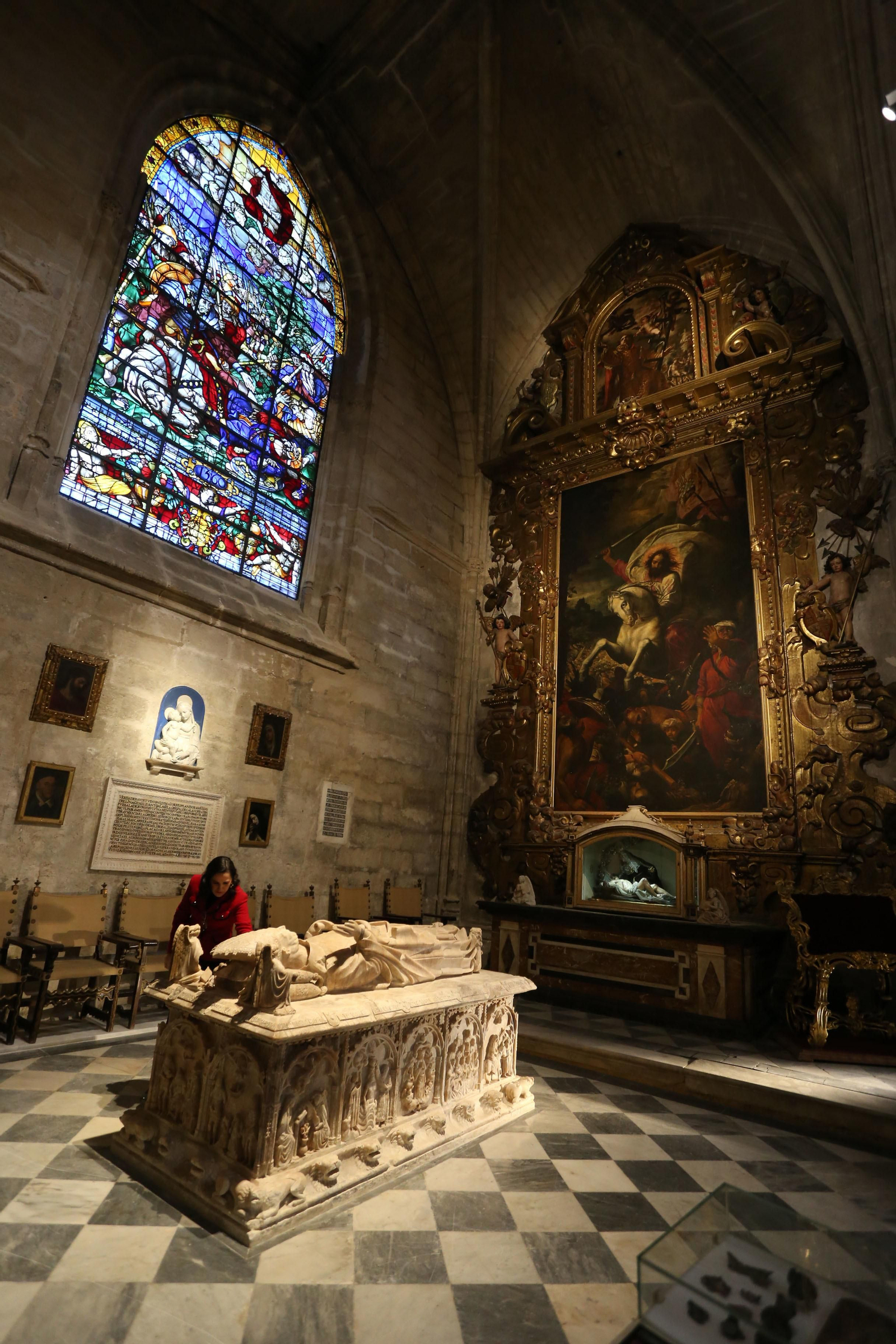 Sepulcro del arzobispo Gonzalo de Mena en la Catedral de Sevilla