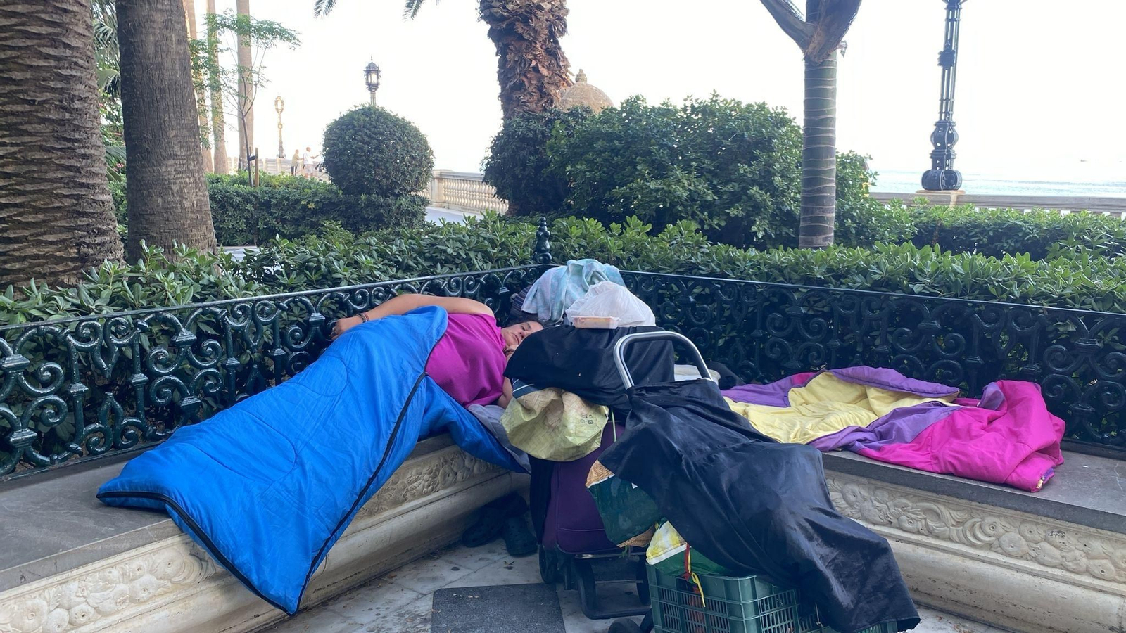La Alameda, zona de acampada libre
