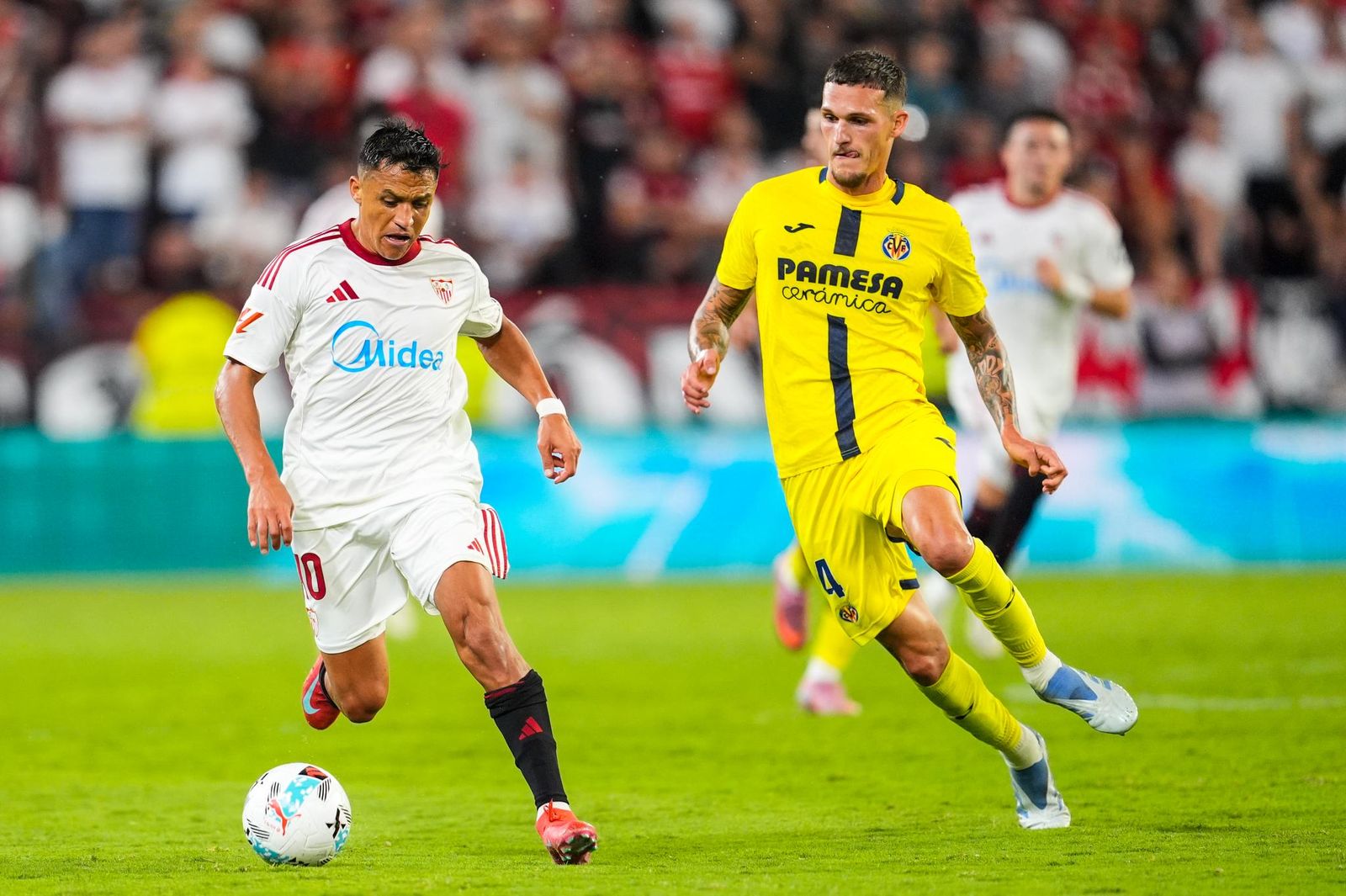 Las fotos del Sevilla-Villarreal