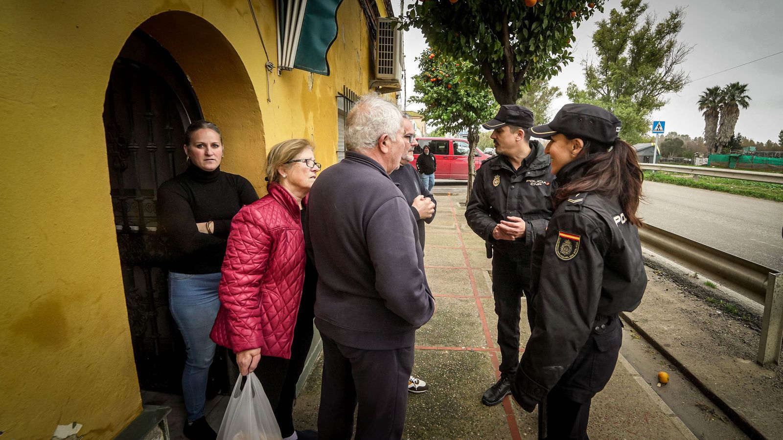 Imágenes de las graves consecuencias de la crecida del rio Guadalete en la zona rural de Jerez