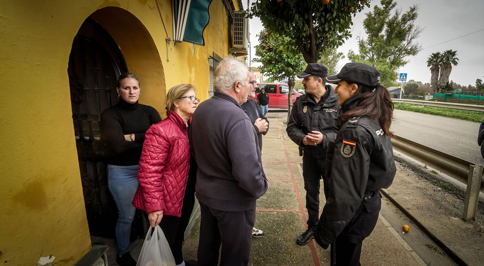 Imágenes de las graves consecuencias de la crecida del rio Guadalete en la zona rural de Jerez