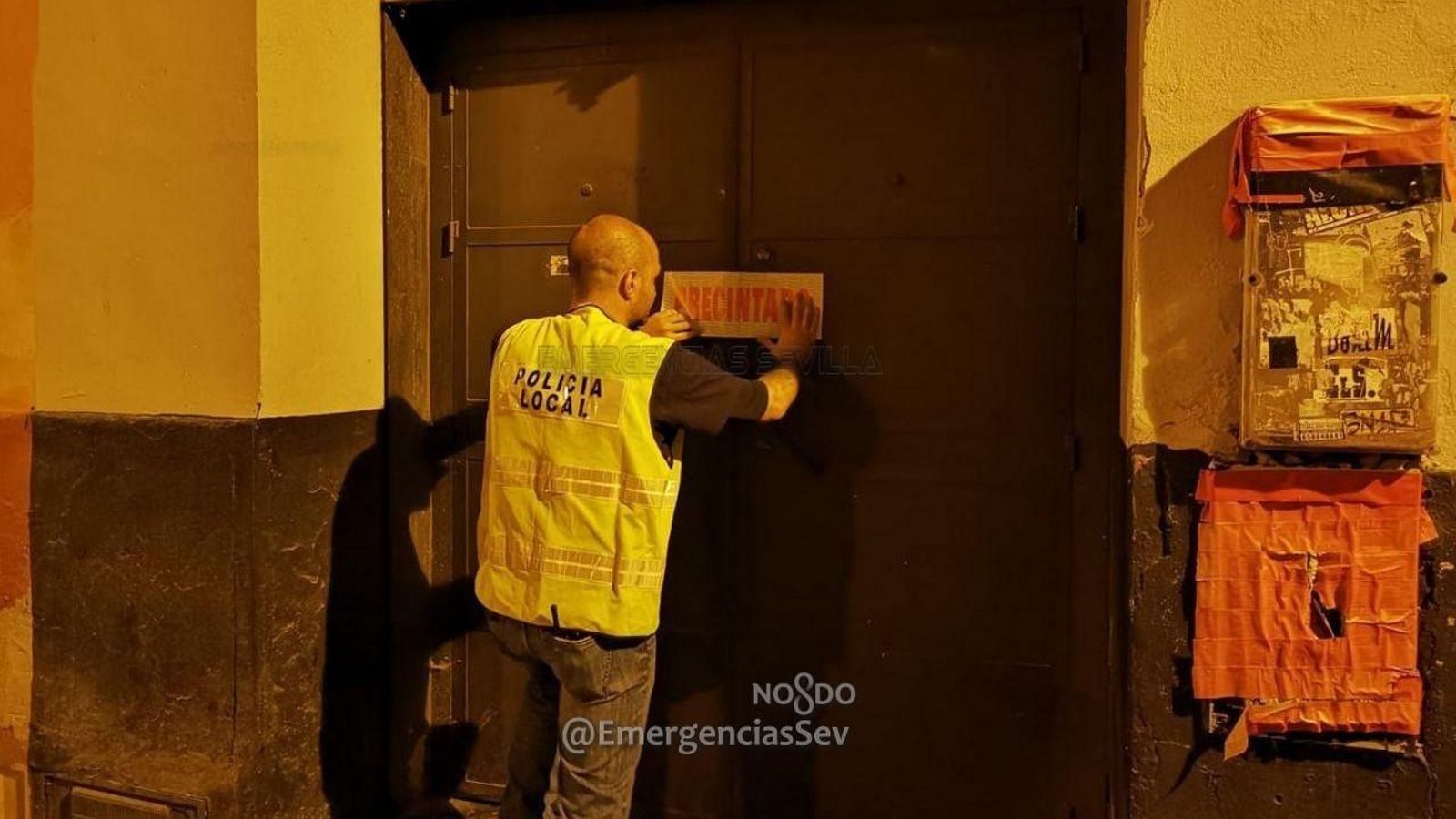 Precinto de otro establecimiento.