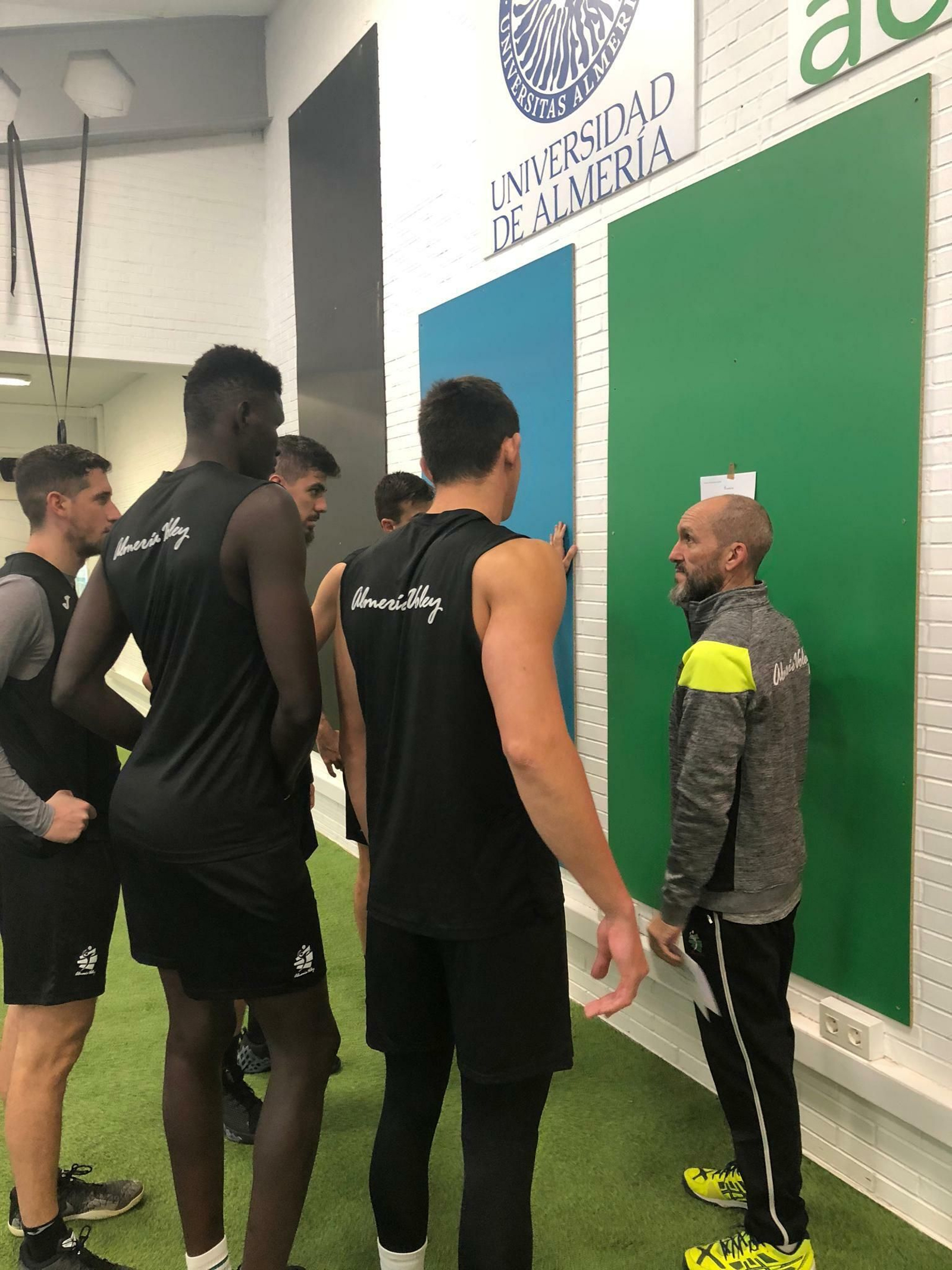 Durante la sesión del pasado viernes.