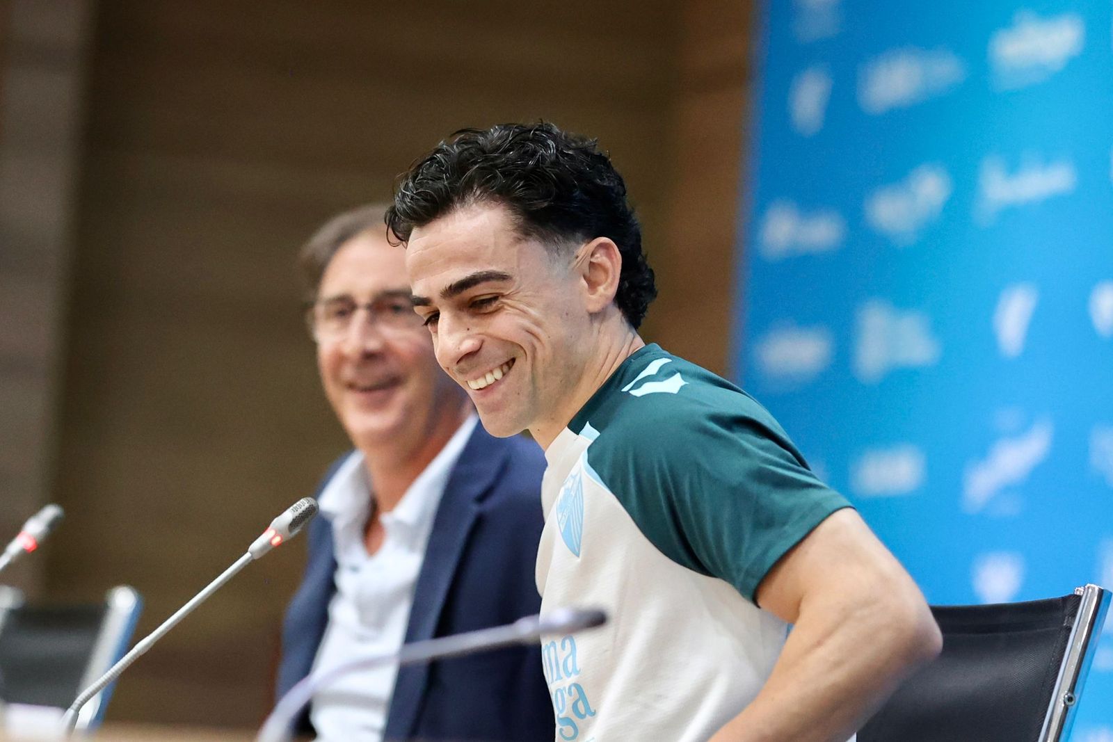 Las fotos de la presentación de Josué Dorrio con el Málaga CF