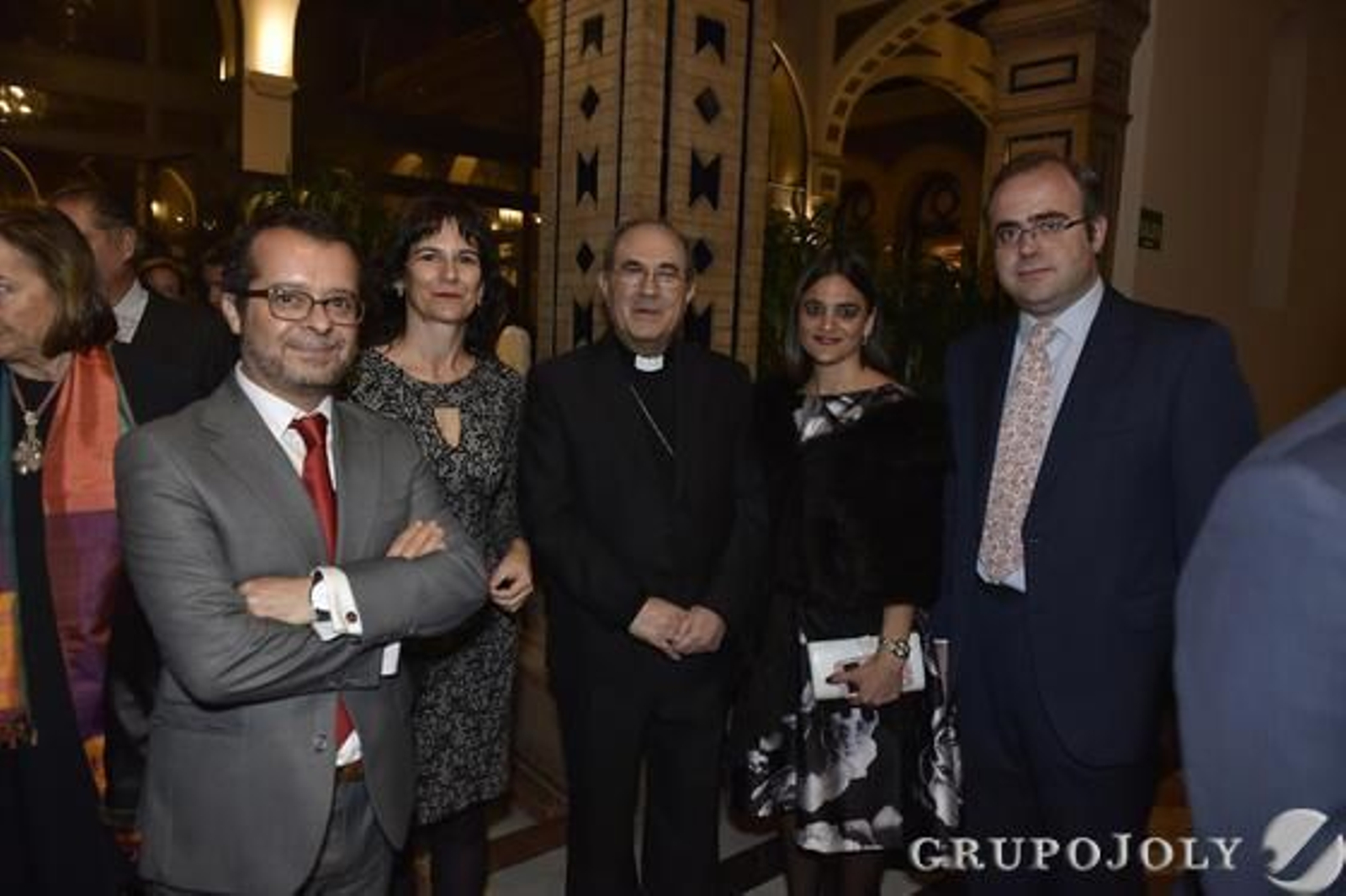 Juan Manuel Marqués, Inmaculada Díaz, D. Juan José Asenjo, Amalia Cardenete y Carlos Navarro Antolín.
