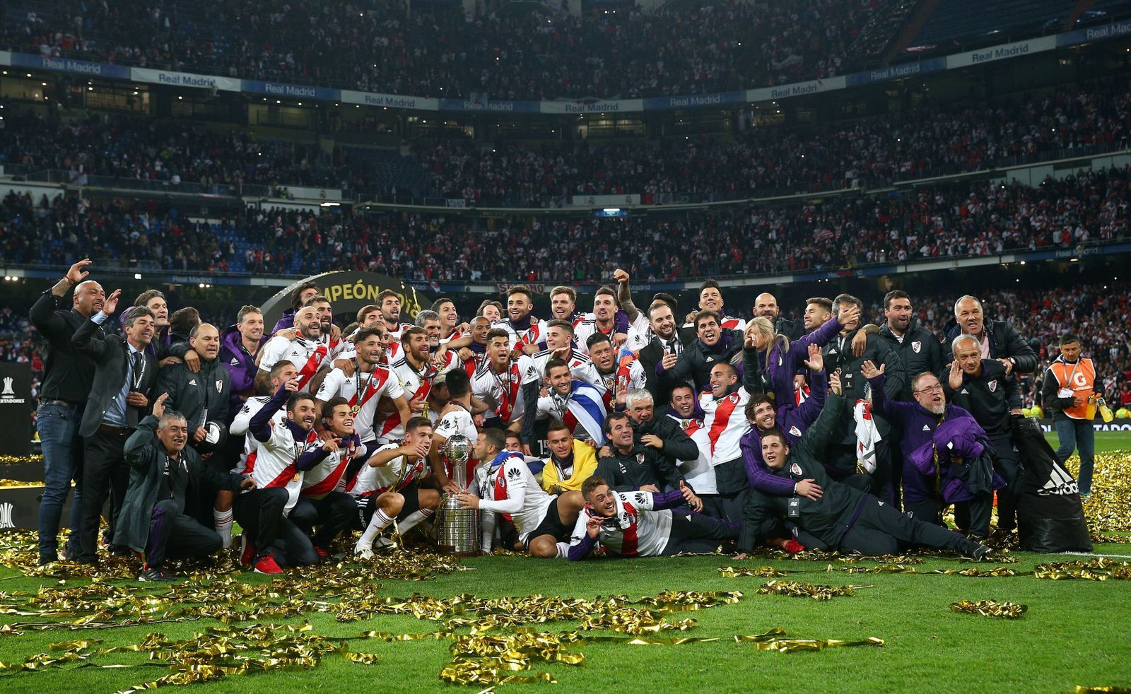 Las imágenes de la final de la Copa Libertadores entre el River Plate y el Boca Juniors