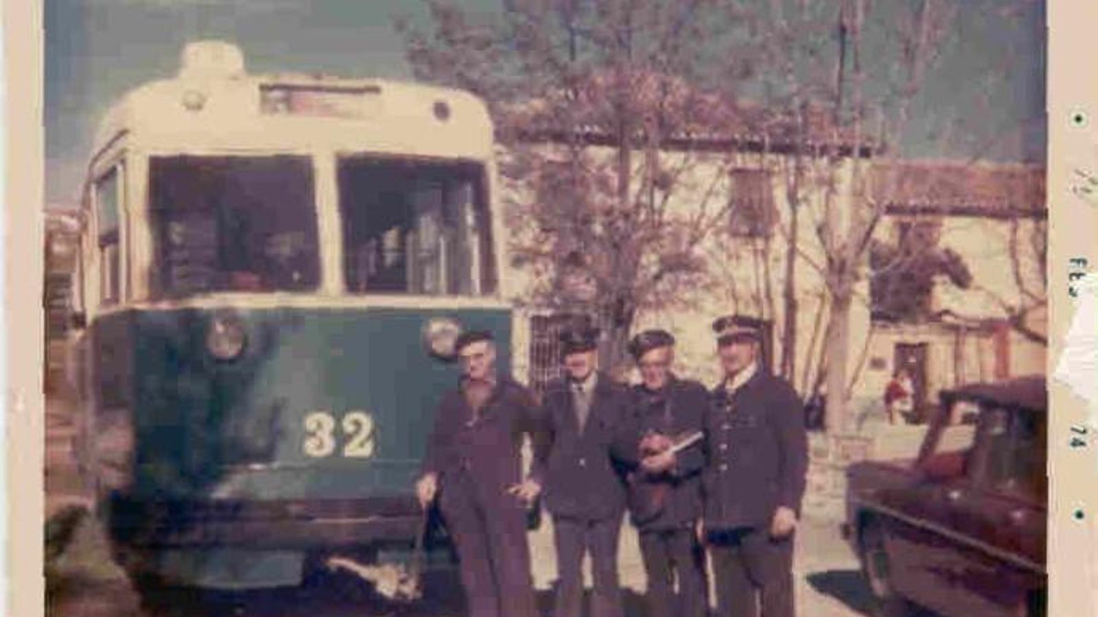 Último tranvía de la Zubia.