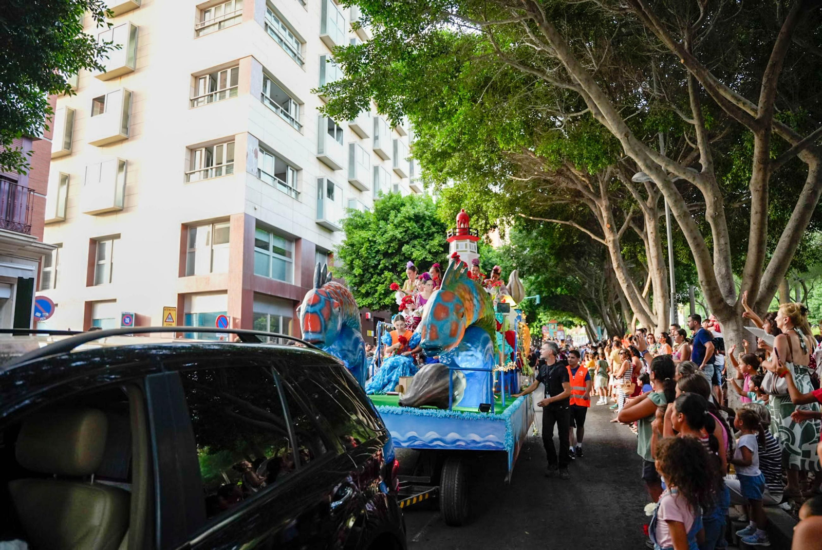 Así se ha vivido la Batalla de Flores en la Feria de Almería