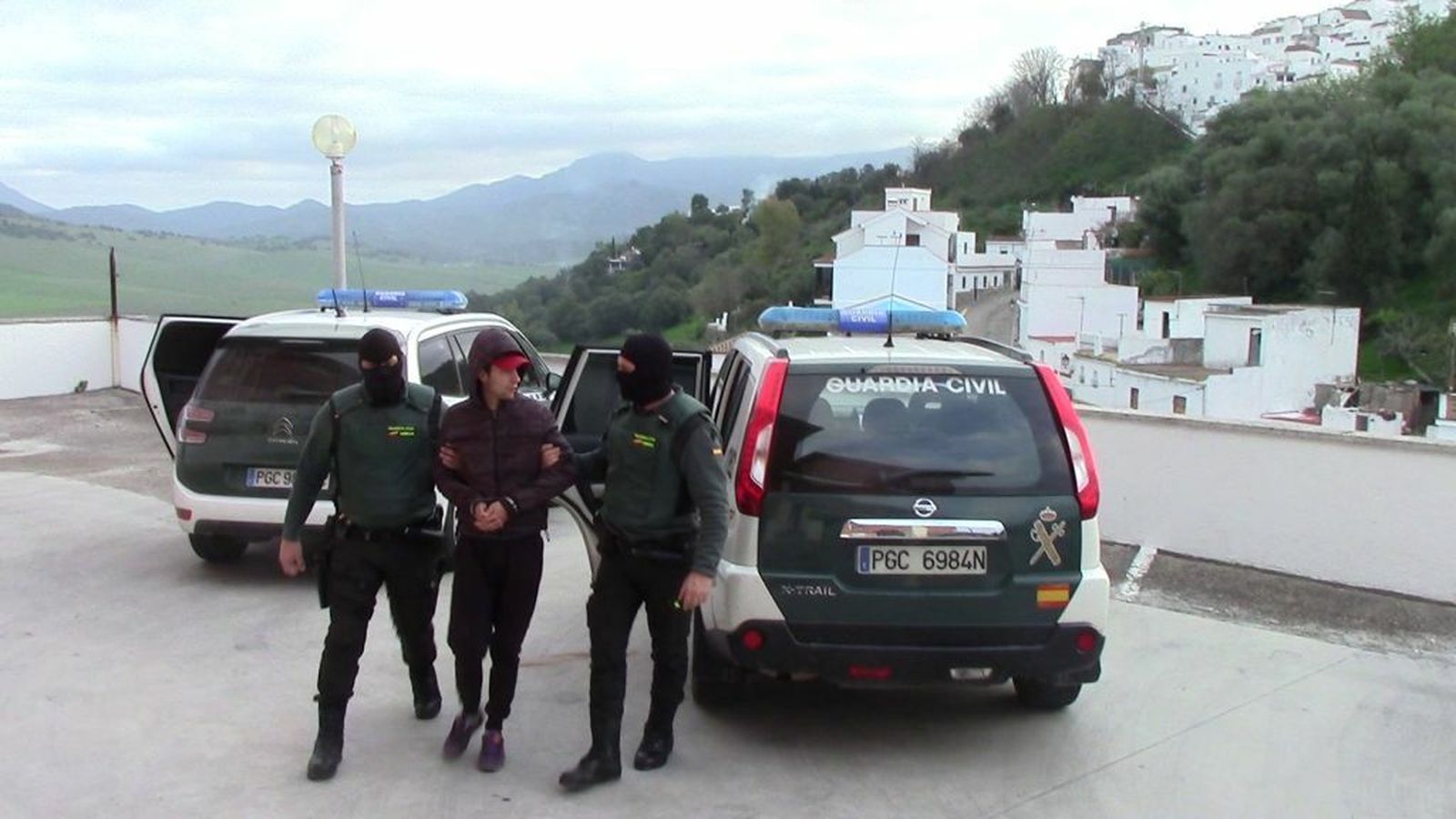 Leopoldo, tras su segunda detención.