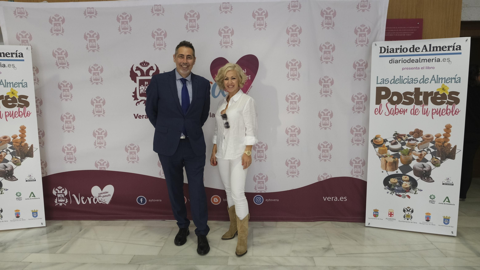 La presentación del libro de postres de Antonio Carmona, en imágenes