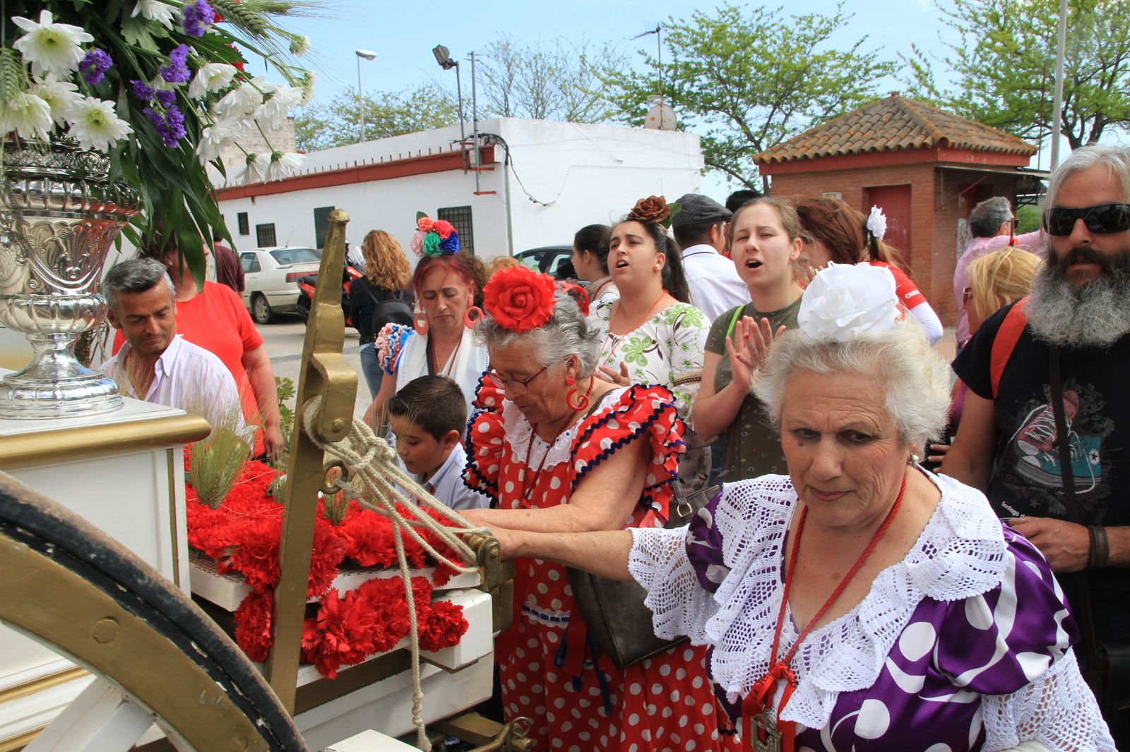 Imágenes de la romería de la Ribera