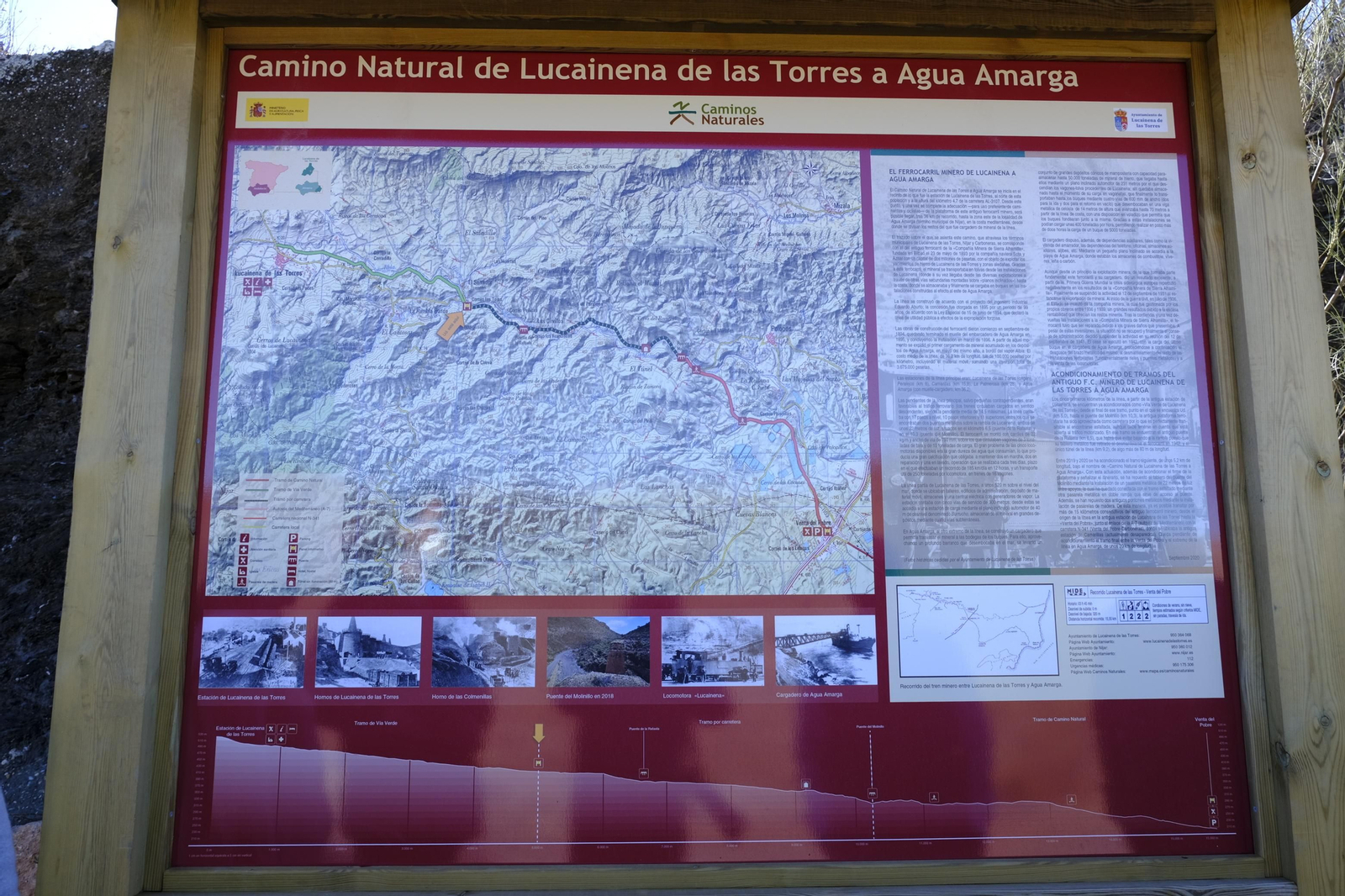 Fotogalería Vía Verde Lucainena de las Torres. Almería