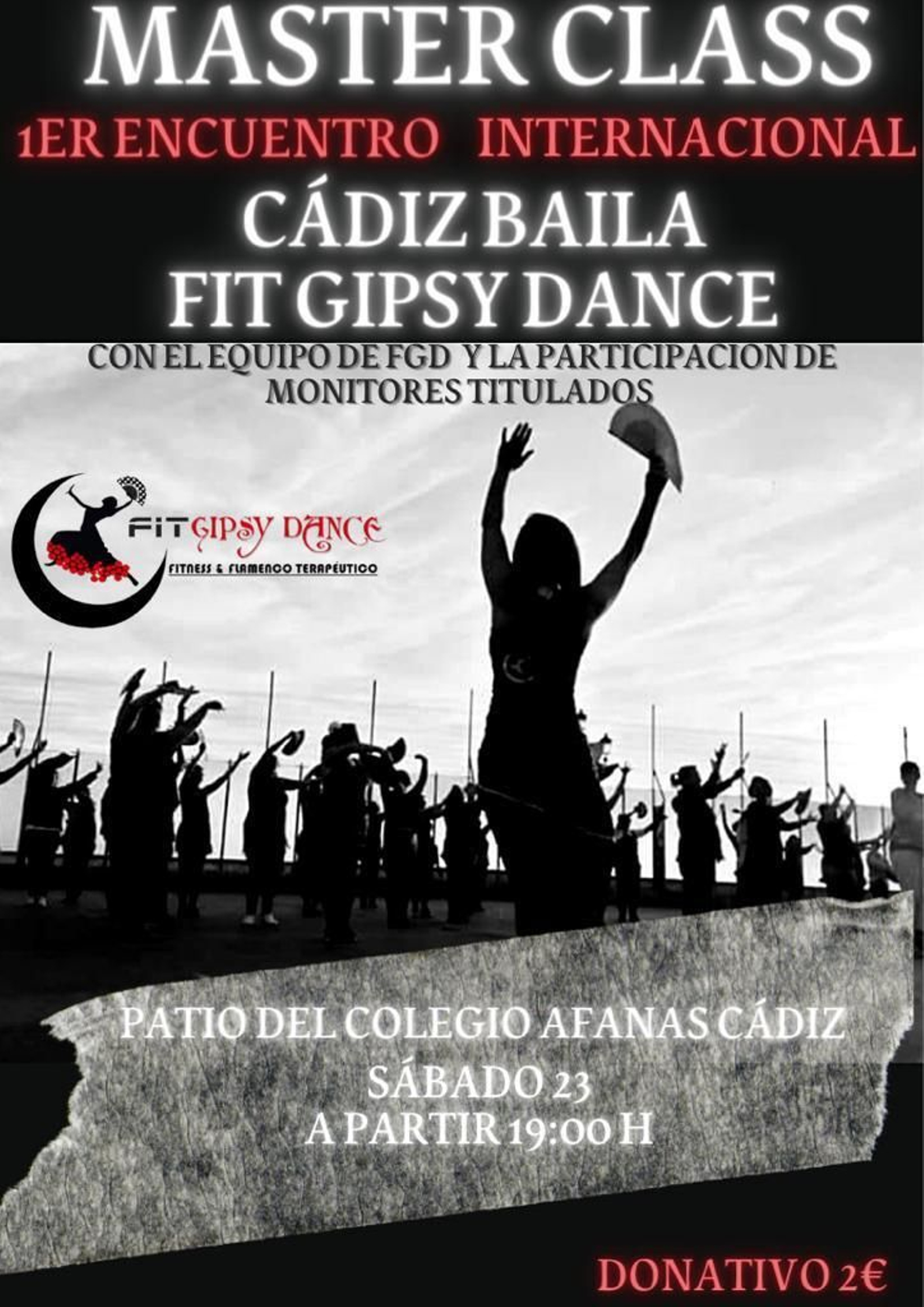 Detalle parcial de uno de los carteles de este encuentro.