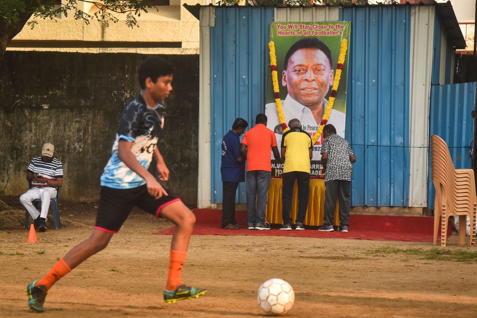 Las fotos del homenaje del fútbol mundial a Pelé