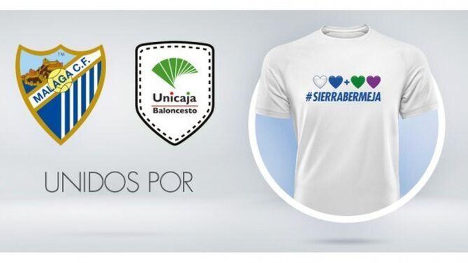 Las camisetas que lucirán ambas entidades deportivas malagueñas Las camisetas que lucirán ambas entidades deportivas malagueñas