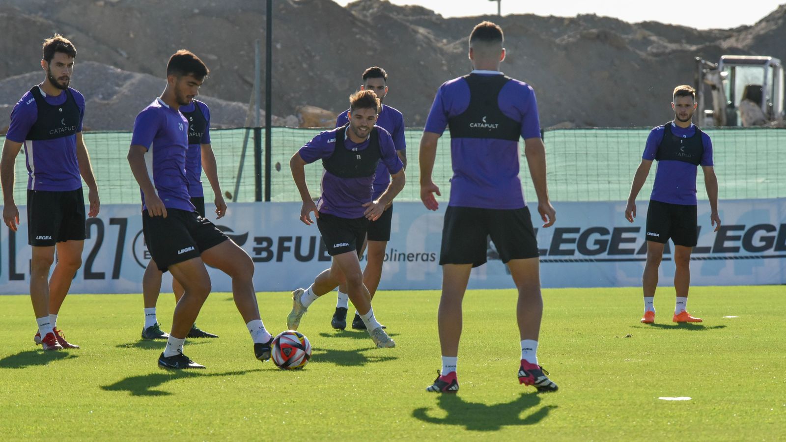 Las fotos del entrenamiento de la Balona previo al partido con el Águilas FC