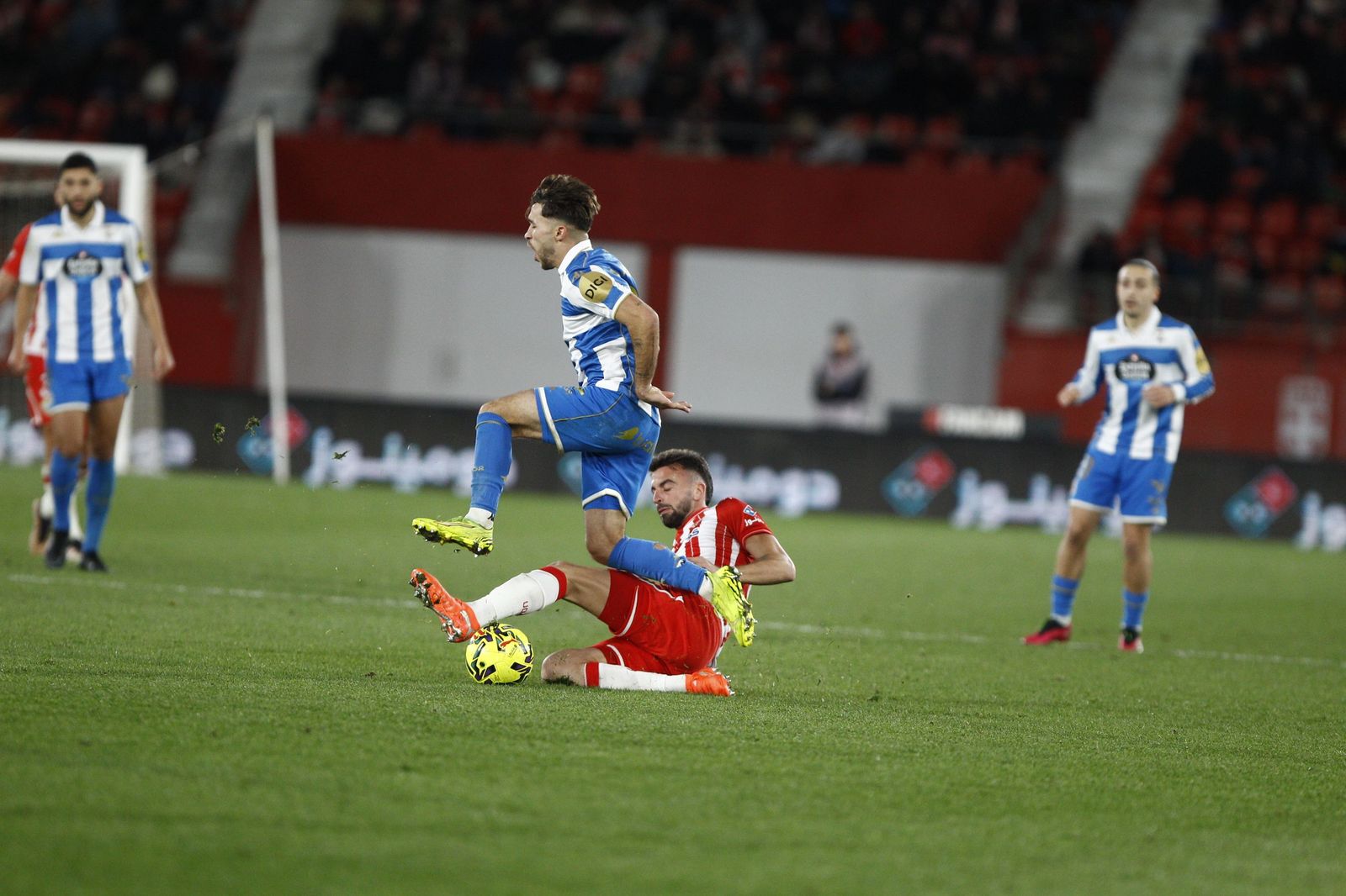 Las fotos del partido U.D. Almería - Deportivo de La Coruña