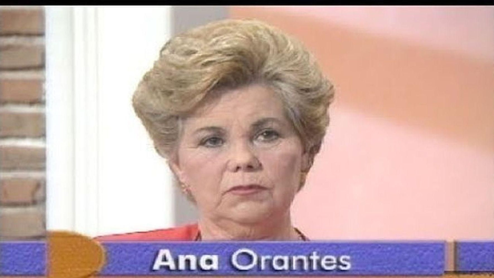 Ana Orantes en el programa de Canal Sur en el que denunció las agresiones de su marido Ana Orantes en el programa de Canal Sur en el que denunció las agresiones de su marido