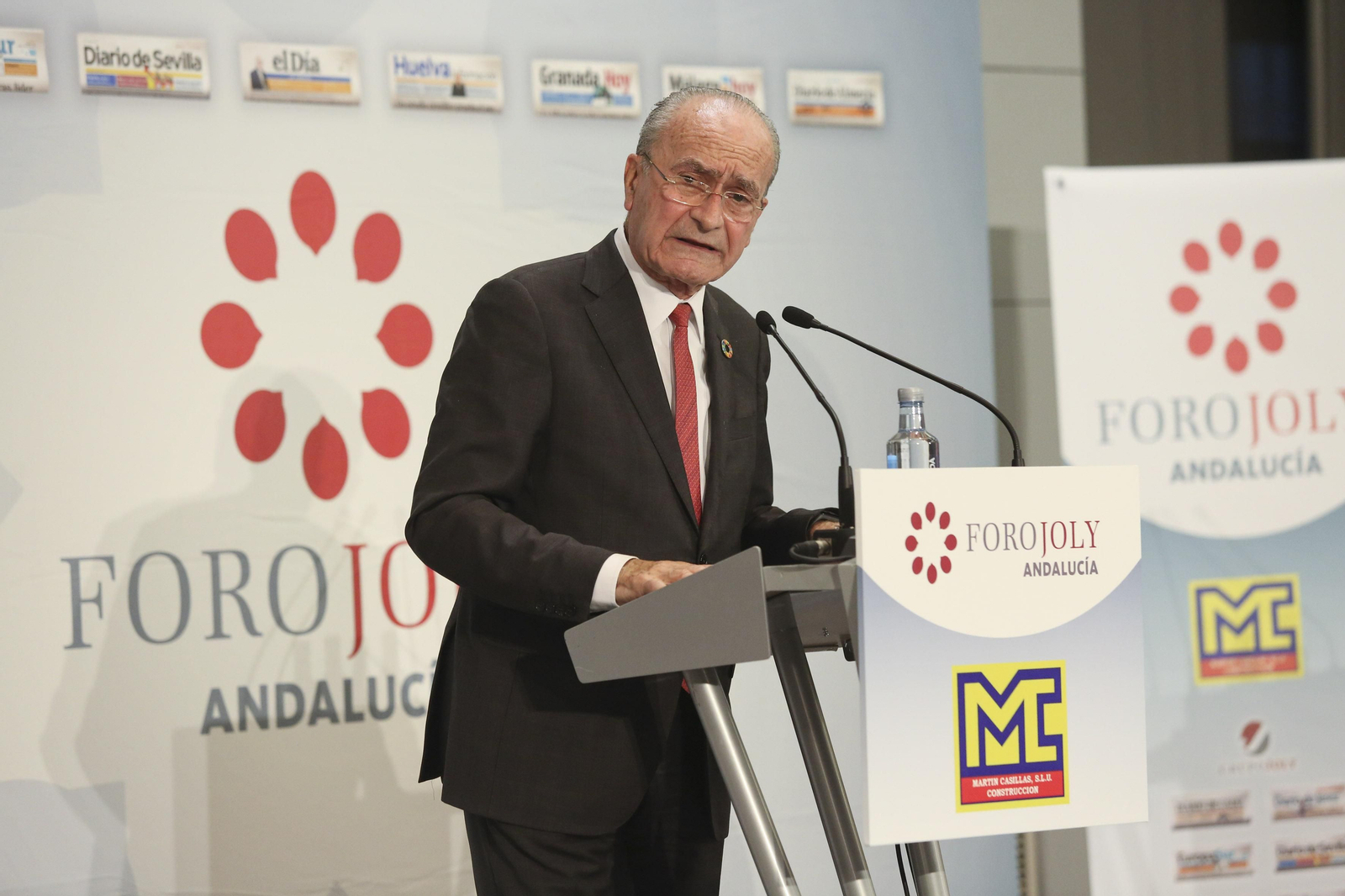 Fotos del Desayuno informativo Grupo Joly con el alcalde de Málaga