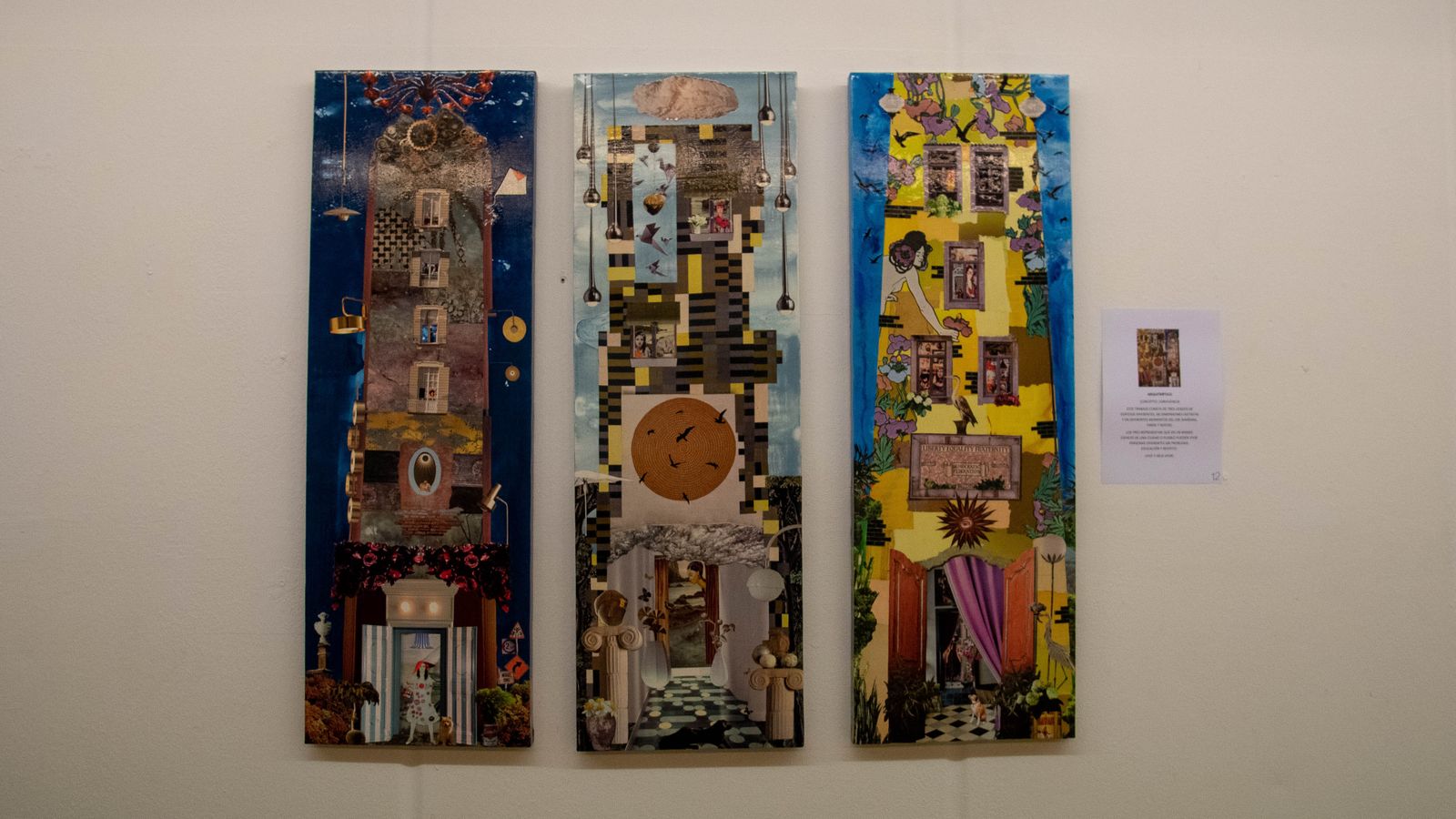 La inauguración de la exposición 'Arquitectura imposible' de Marga Guinea en Alcultura, en imágenes