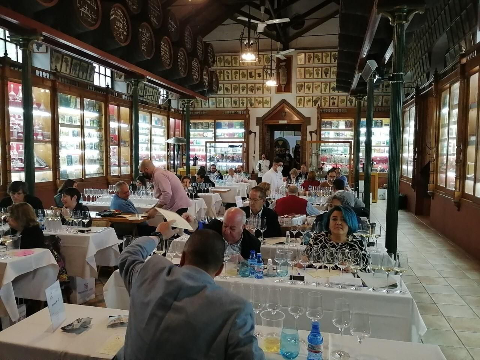 Sala de Cata Aérea de los Premios de Vinos Ibéricos Mezquita